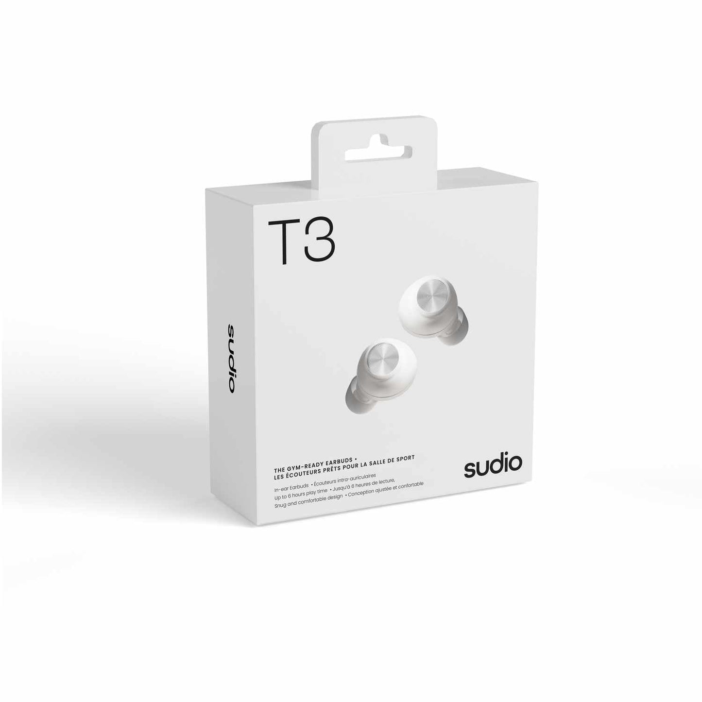 T3WHT T3 Wireless Earbuds White