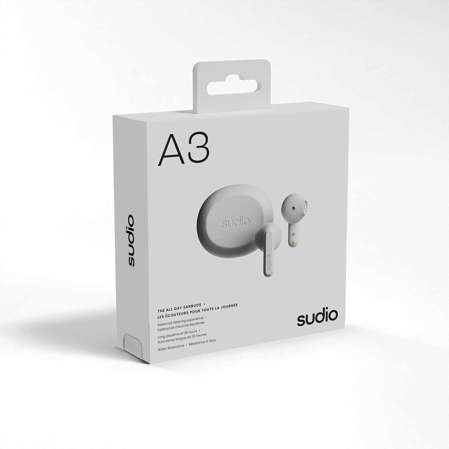 A3WHT A3 True Wireless Earbuds White