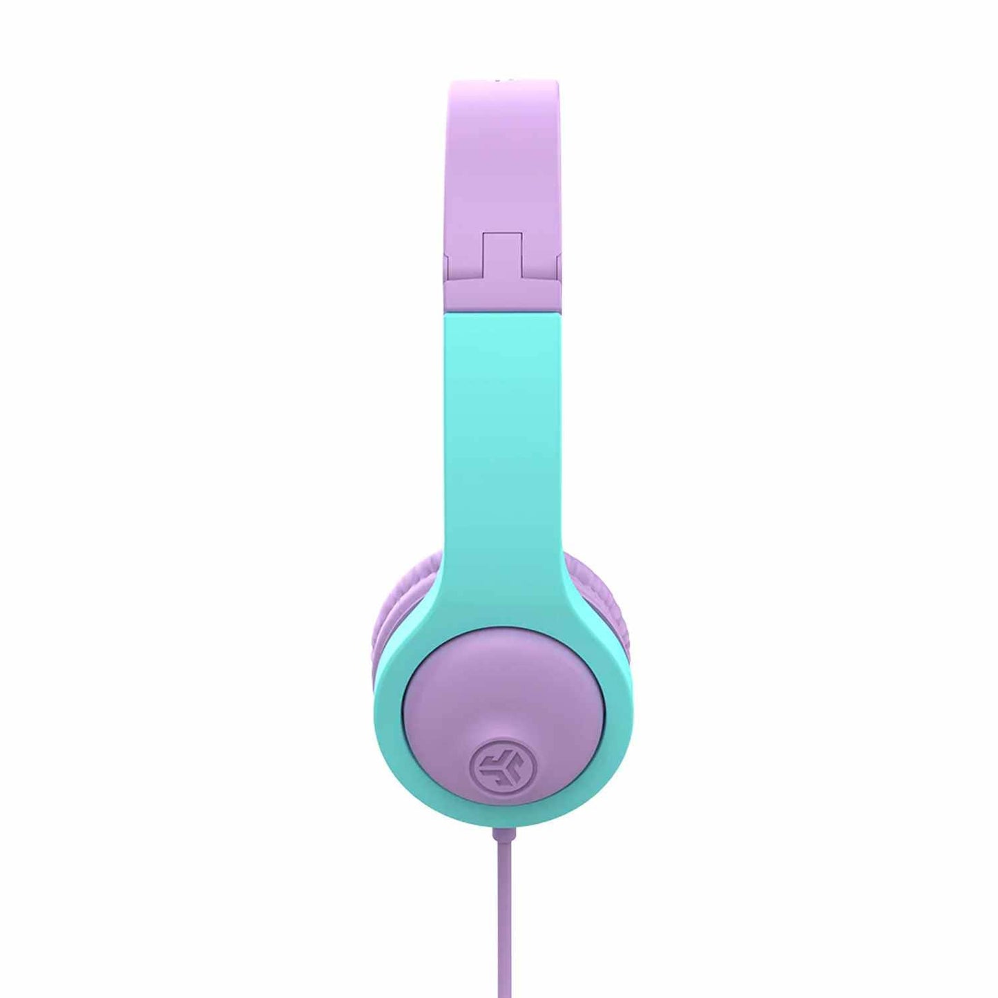 IFCHJBUDDIES2RPNK6 JBuddies Folding Wired Headphones Gen2 Pink/Teal