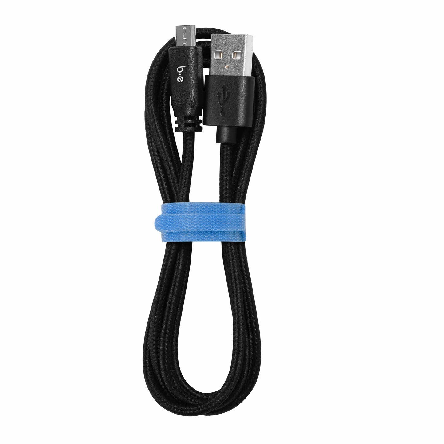 B4MICBK Braided Charge/Sync Micro USB to USB-A Cable 4ft Black