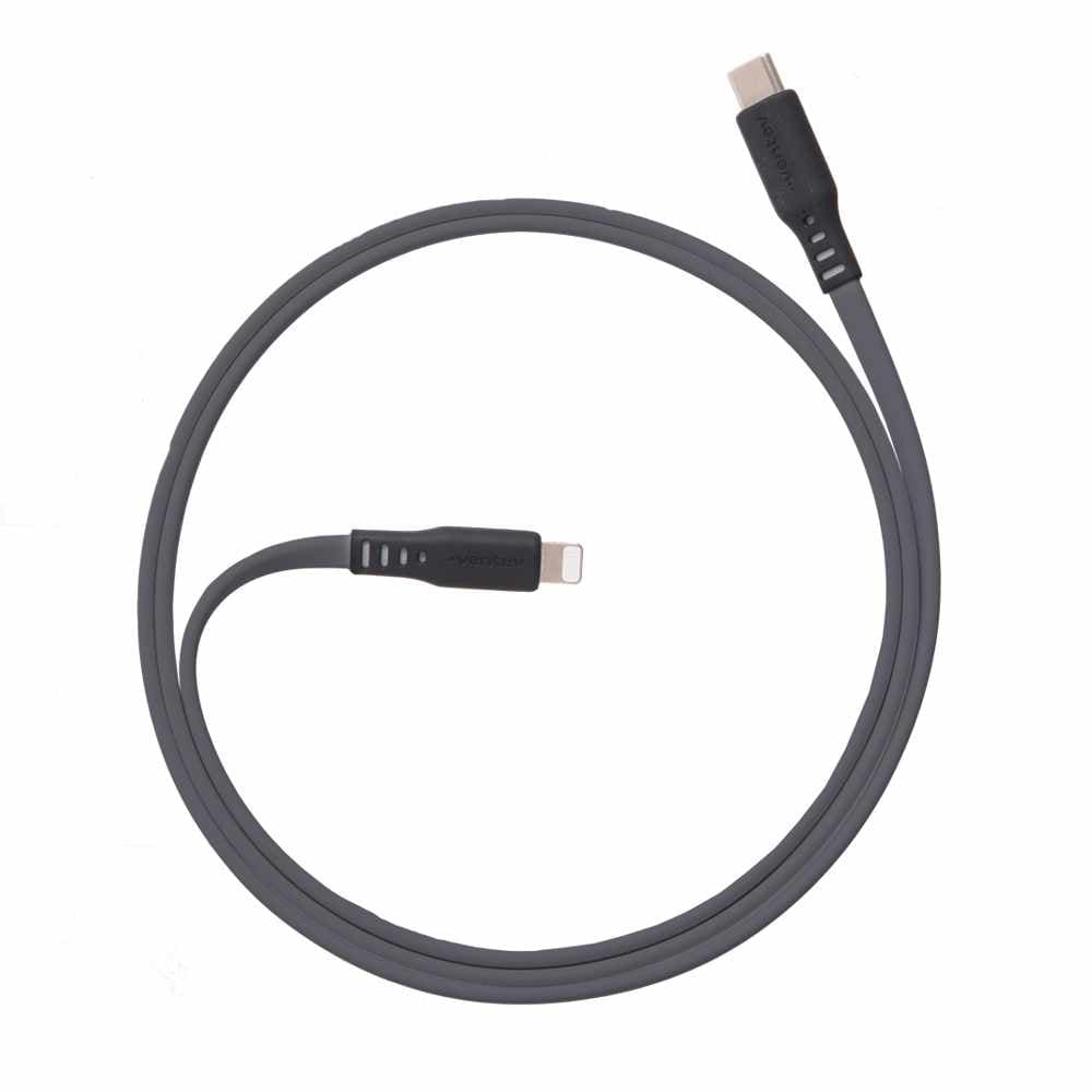 FC3GRY256524 Charge/Sync USB-C to Lightning Cable 3.3ft Gray