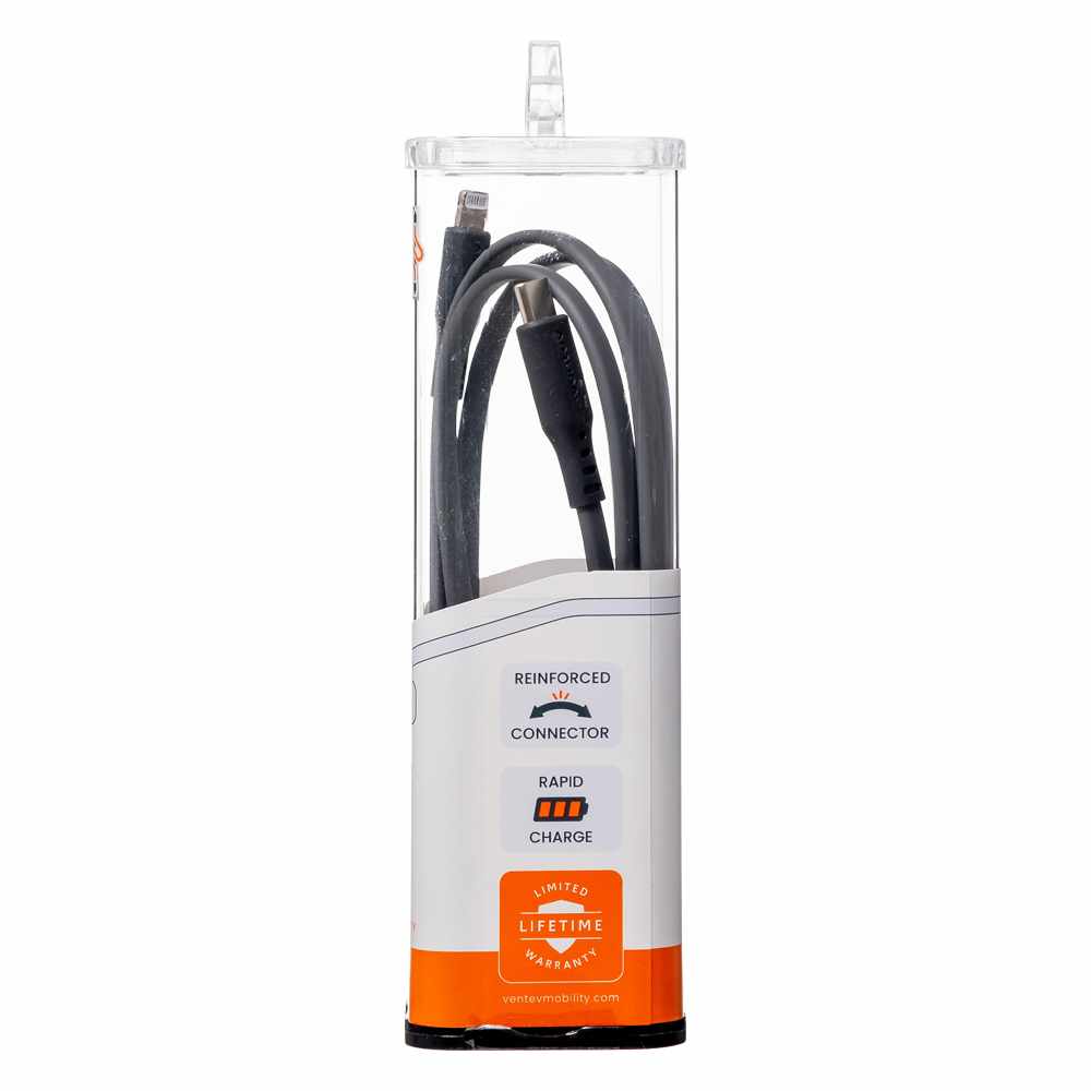 FC3GRY256524 Charge/Sync USB-C to Lightning Cable 3.3ft Gray