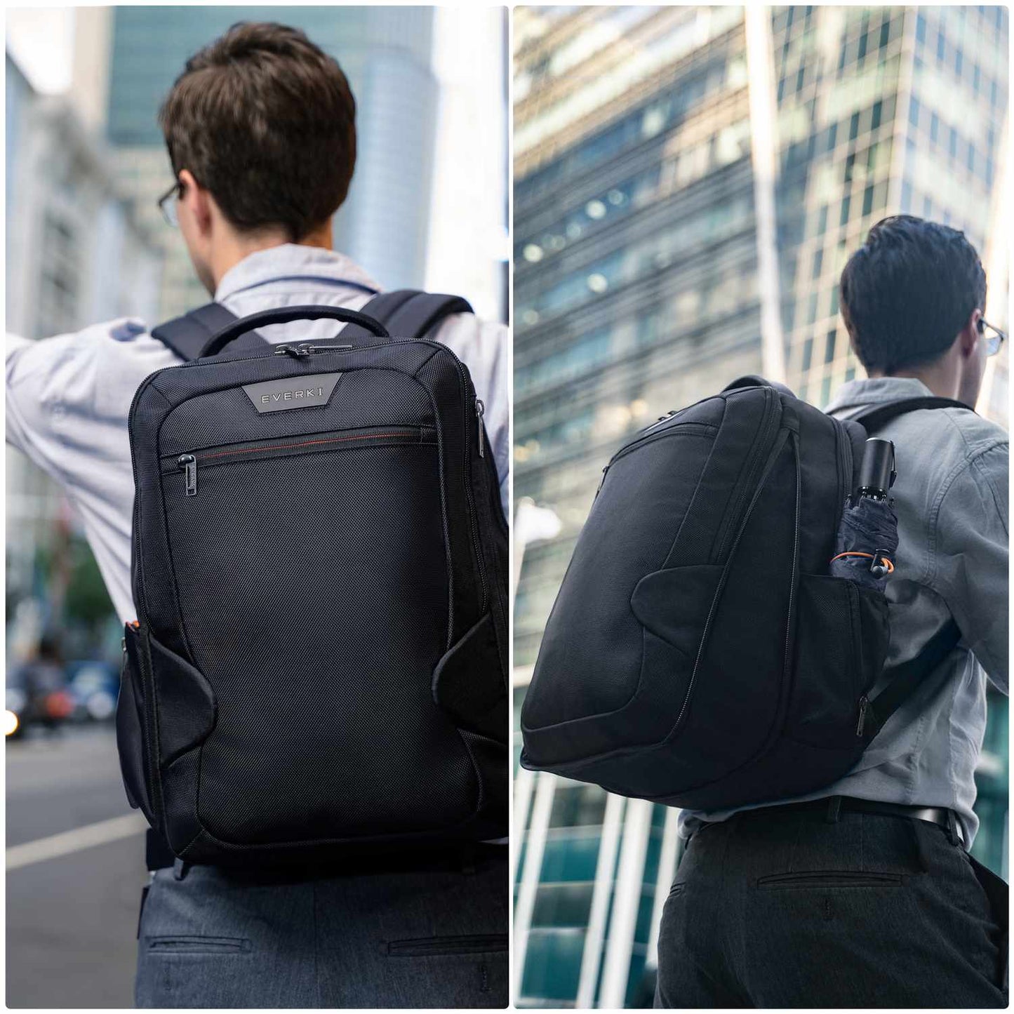 EKP118EECO Studio ECO Expandable Laptop Backpack Black