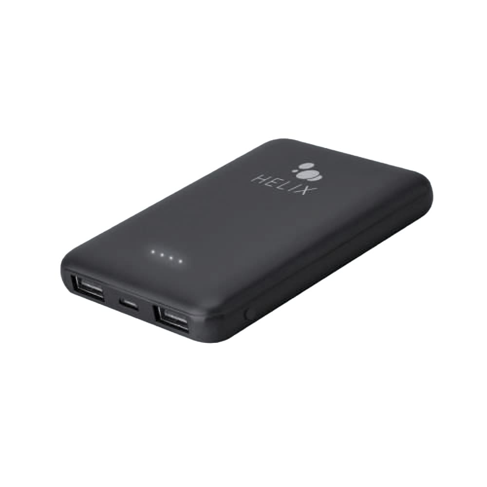 ETHPB5 Power Bank 5000 mAh with Dual USB-A Ports Black