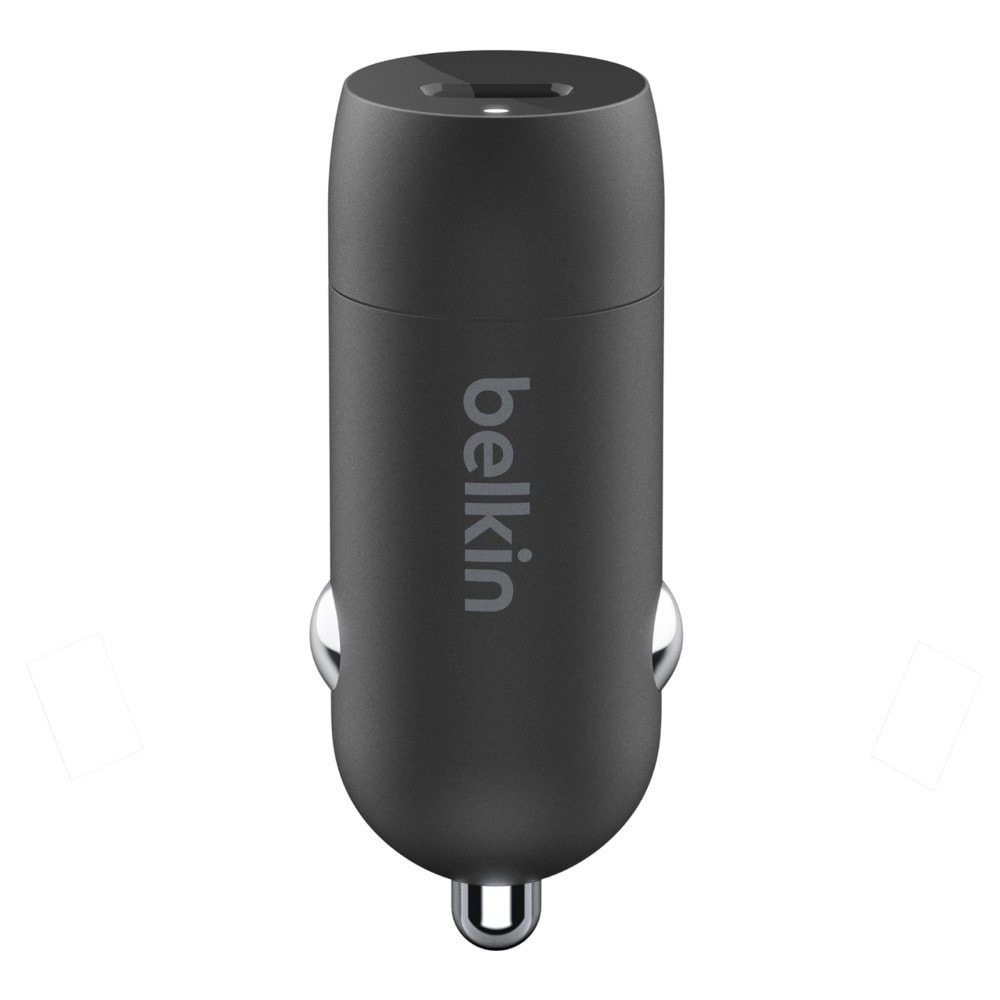 CCA003btBK BoostCharge Car Charger USB-C 20W PD Black