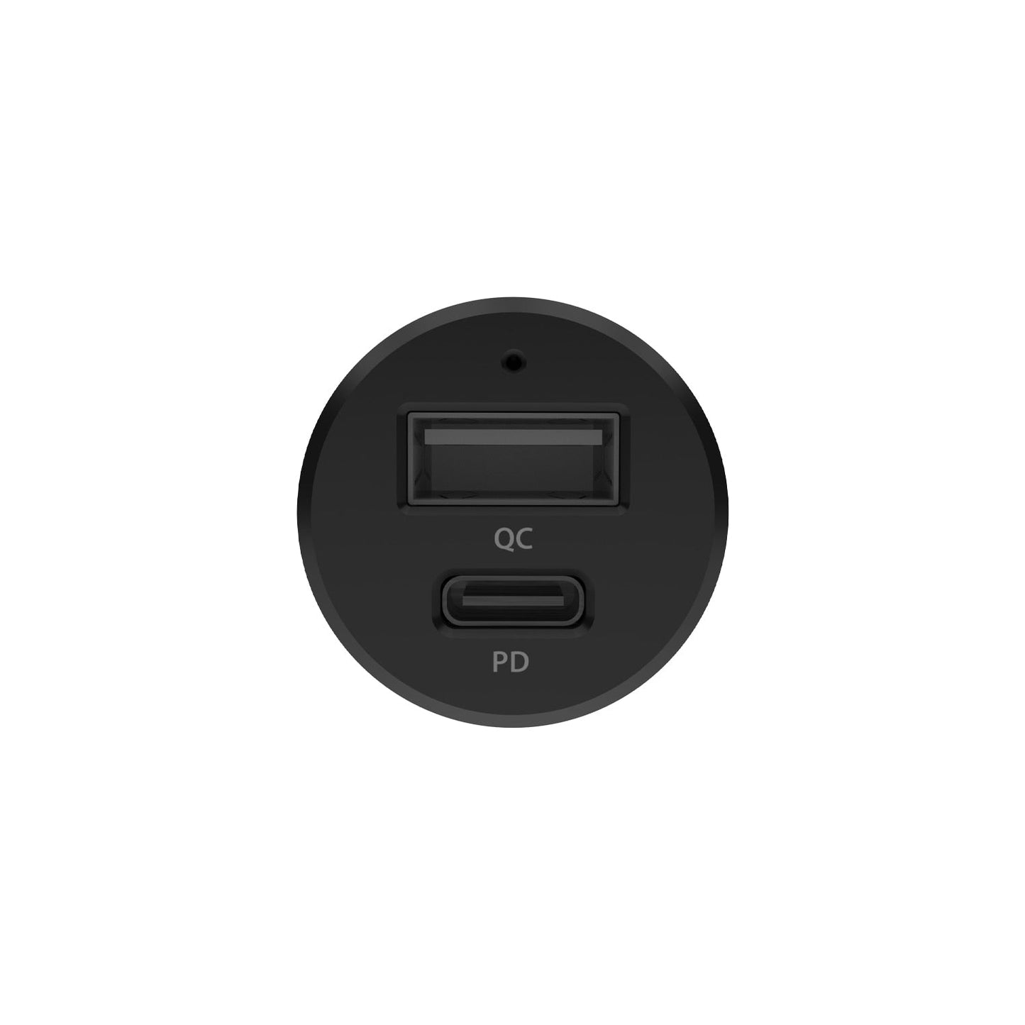 BECCDP30WBL 30W Dual Port PD Car Charger with PPS Black