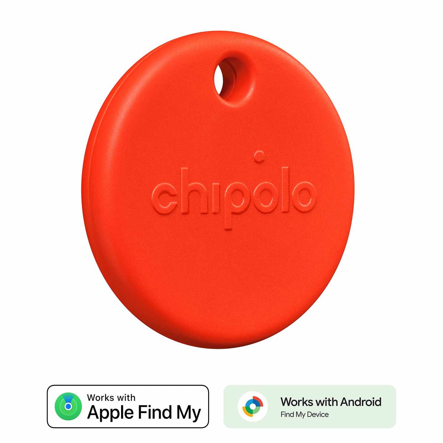 RWS.0000003 POP Tracking Tag (Works with Google’s Find My Device or Apple Find My) Red