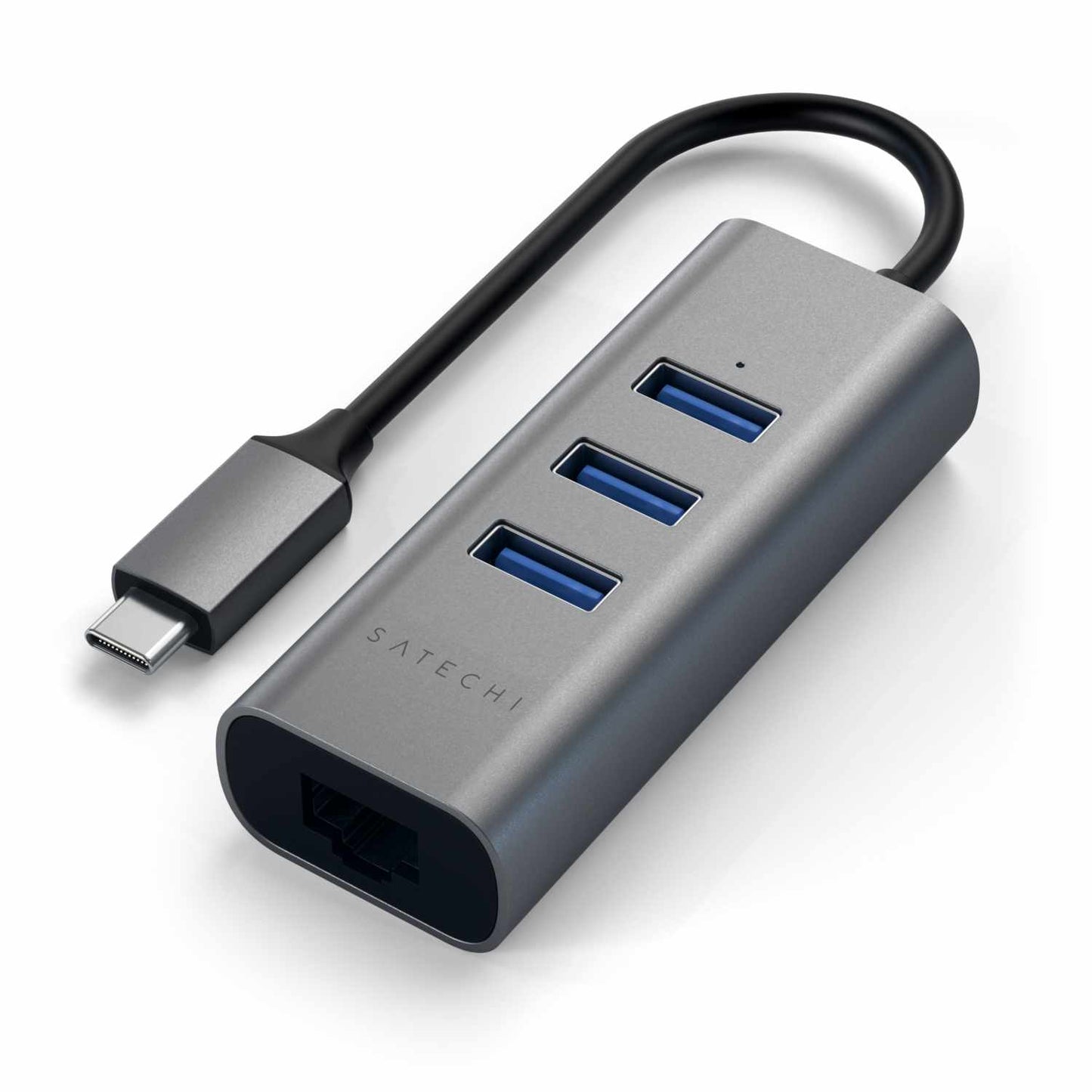 STTC2N1USB31AM USB-C 2-in-1 USB Hub with Ethernet Space Gray