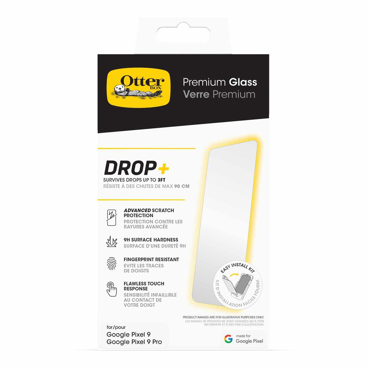 7795623 Premium Glass Screen Protector Pixel 9/9 Pro