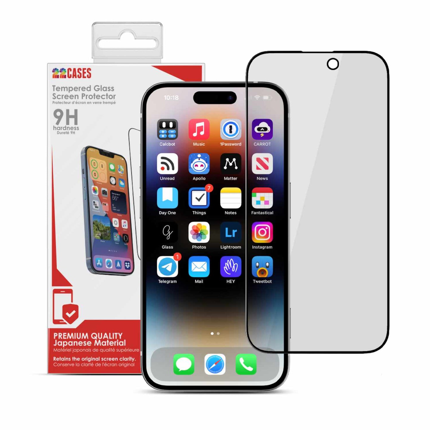 22PRISPIP16 Privacy Tempered Glass iPhone 16/15