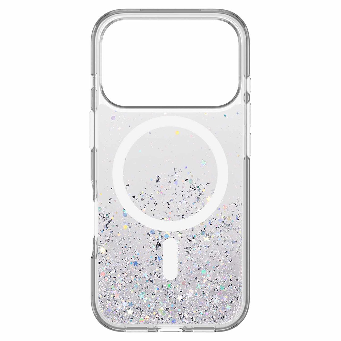 SPH17P021WN25 Starfield 3D Glitter MagSafe Case iPhone 17 Pro Transparent