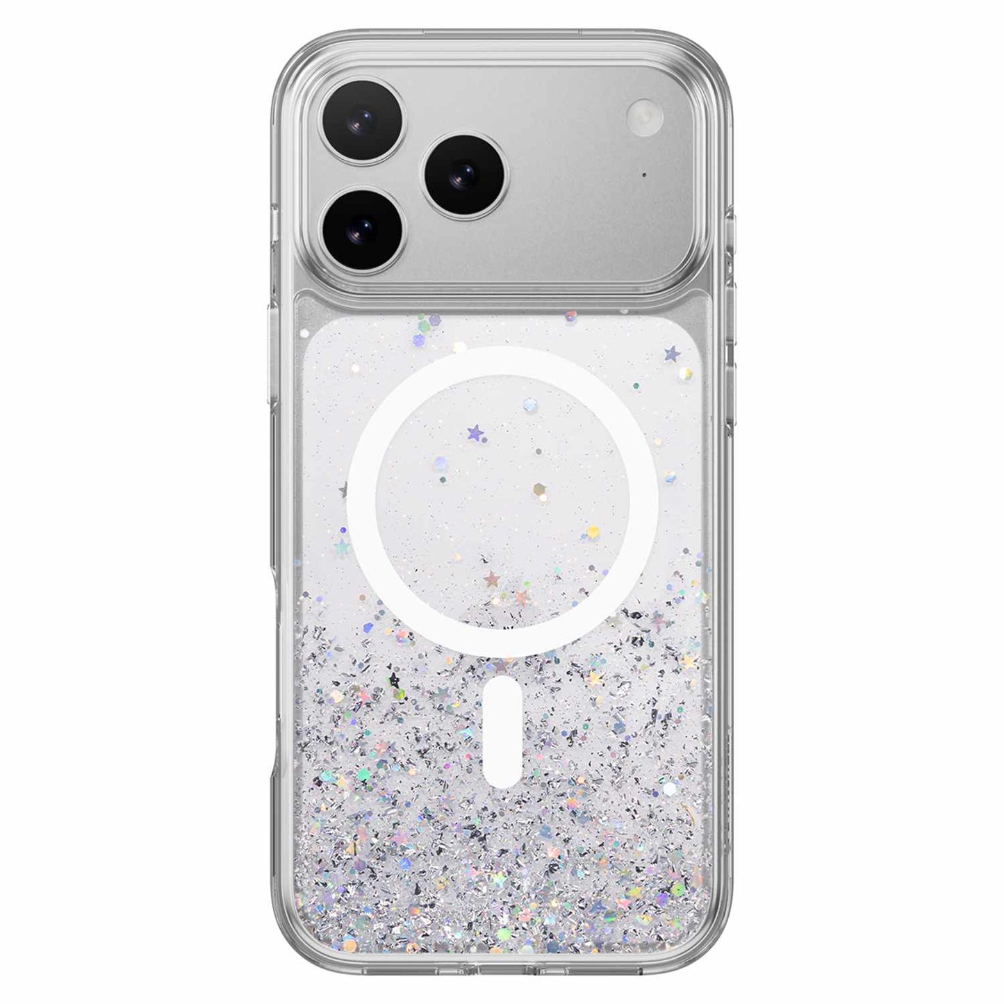SPH17M021WN25 Starfield 3D Glitter MagSafe Case iPhone 17 Pro Max Transparent