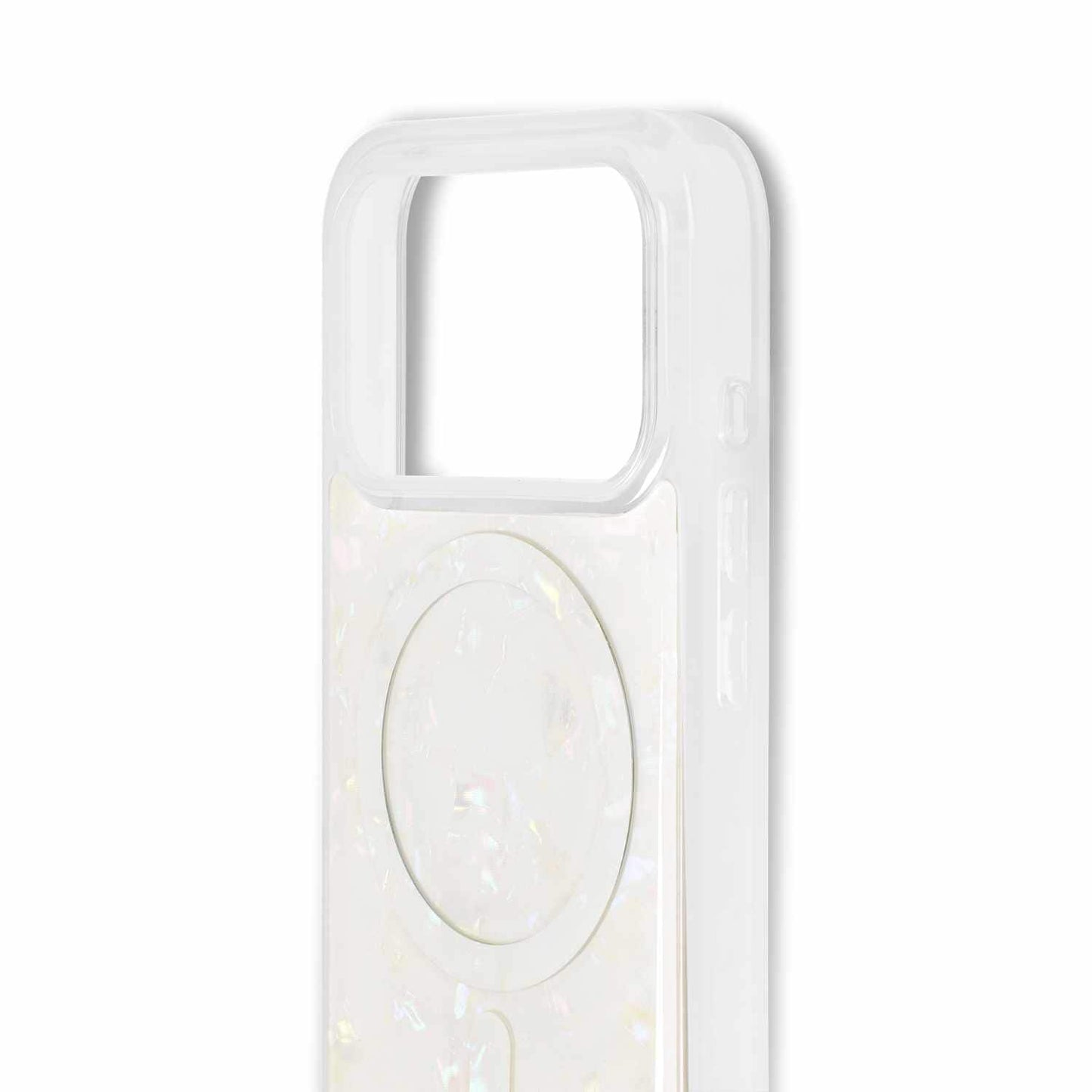 IDPLCMSI2567P10 Pearlised MagSafe Case iPhone 17 Pro Max White