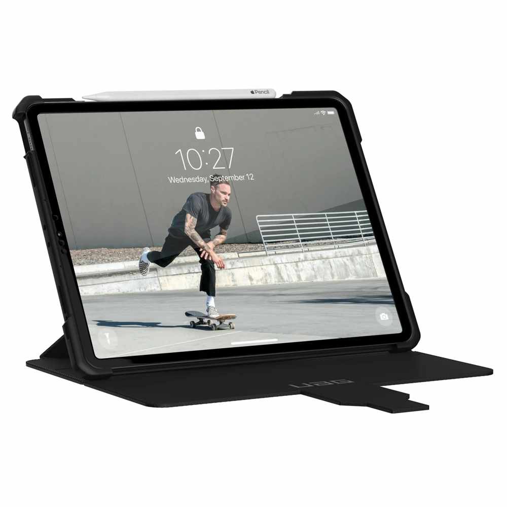 122946114040 Metropolis Folio Case iPad Pro 12.9 2022/2021/2020 Black