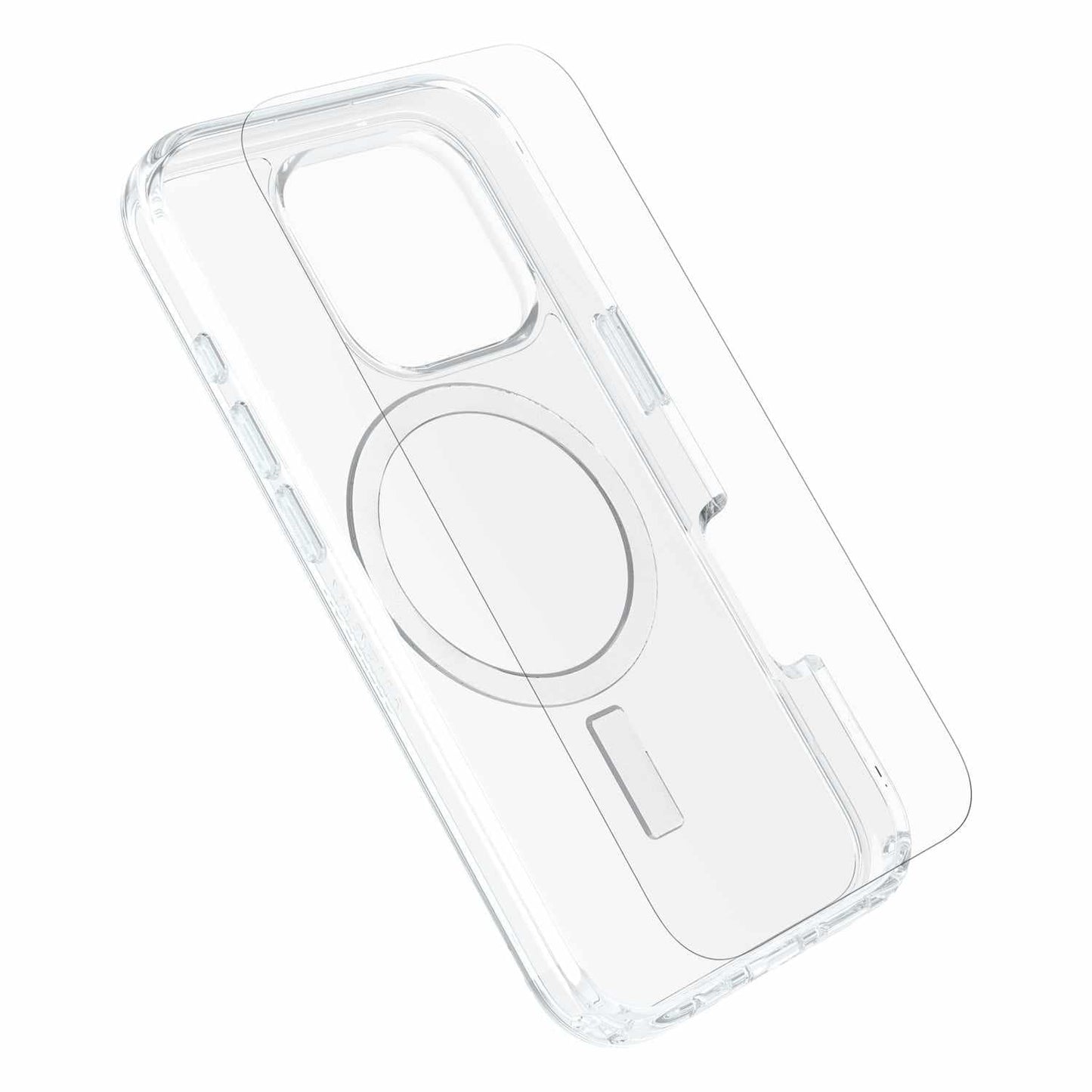 7881431 Protection+Power Kit (Symmetry Clear MagSafe w/Glass + Wall Charger 30W White) iPhone 16 Pro Clear