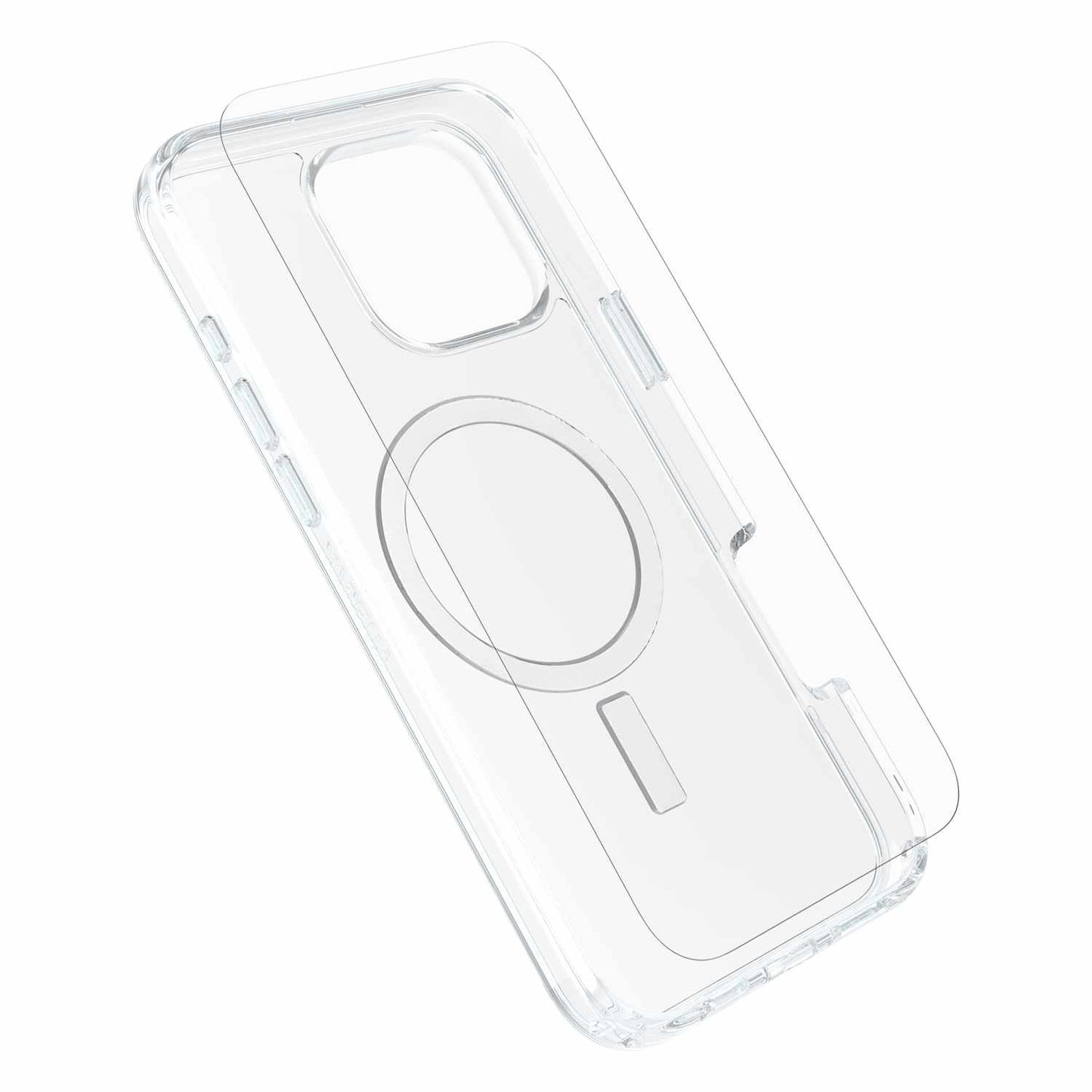 7881434 Protection+Power Kit (Symmetry Clear MagSafe w/Glass + Wall Charger 30W White) iPhone 16 Pro Max Clear