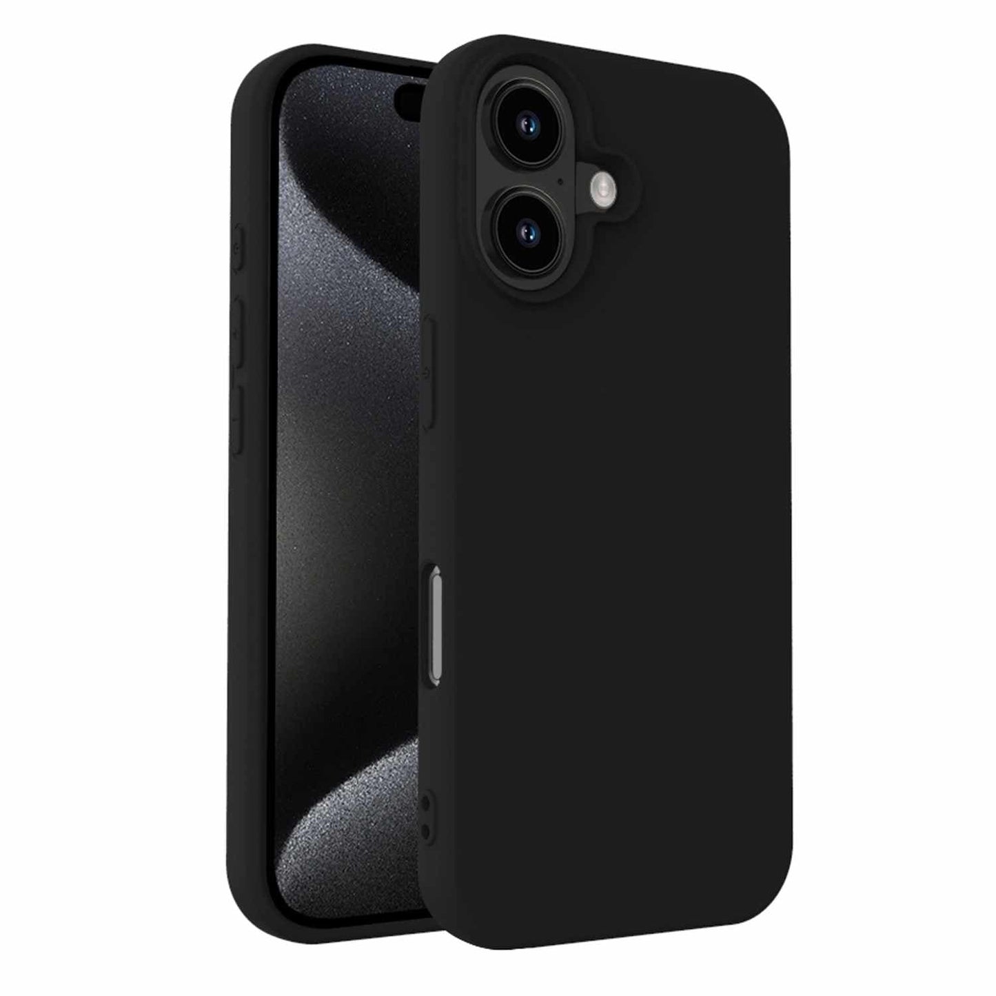 BEGSB161 Gel Skin Case iPhone 16 Black