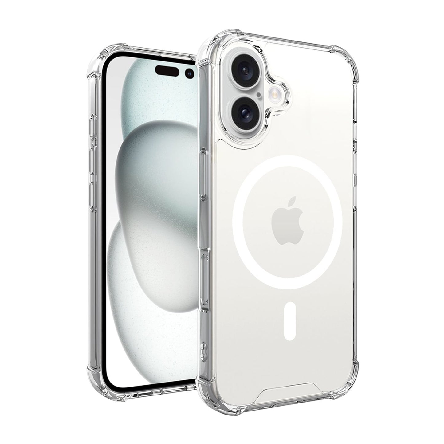 BEDZRMS162 Dropzone Rugged MagSafe Case iPhone 16 Plus Clear