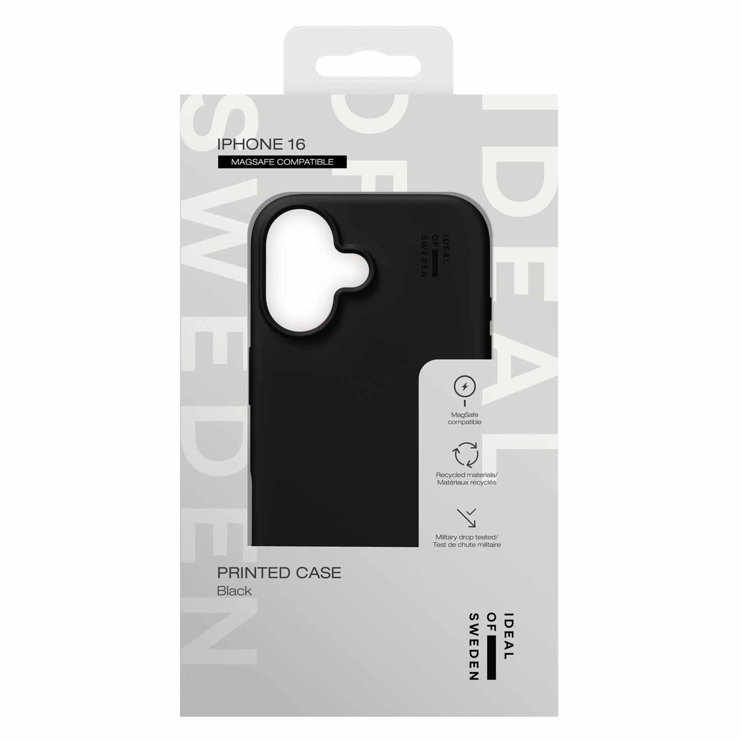 IDSICMSI246101 Silicone Case MagSafe iPhone 16 Black