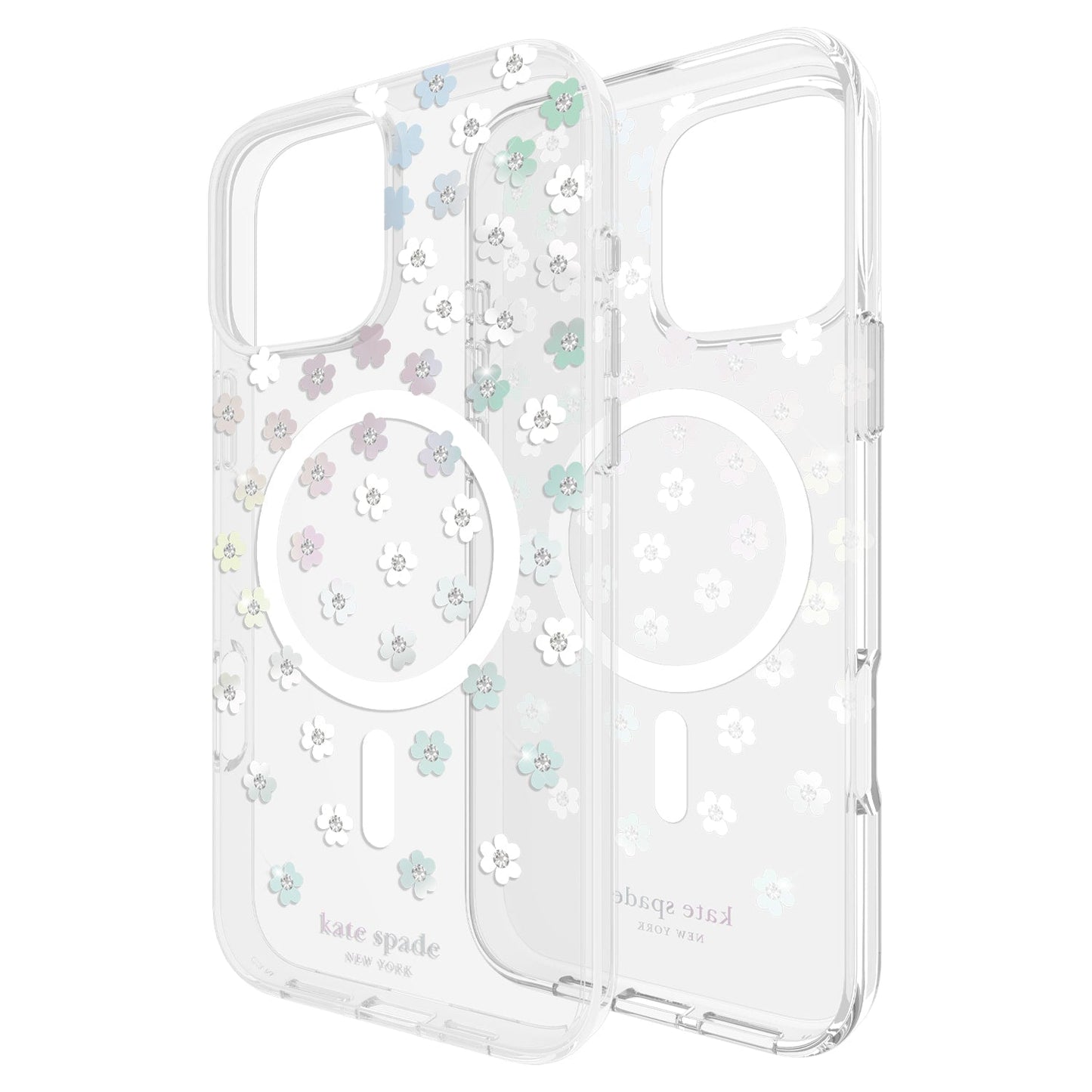 KS055098 Protective Case w/MagSafe iPhone 16 Pro Max Scattered Flowers