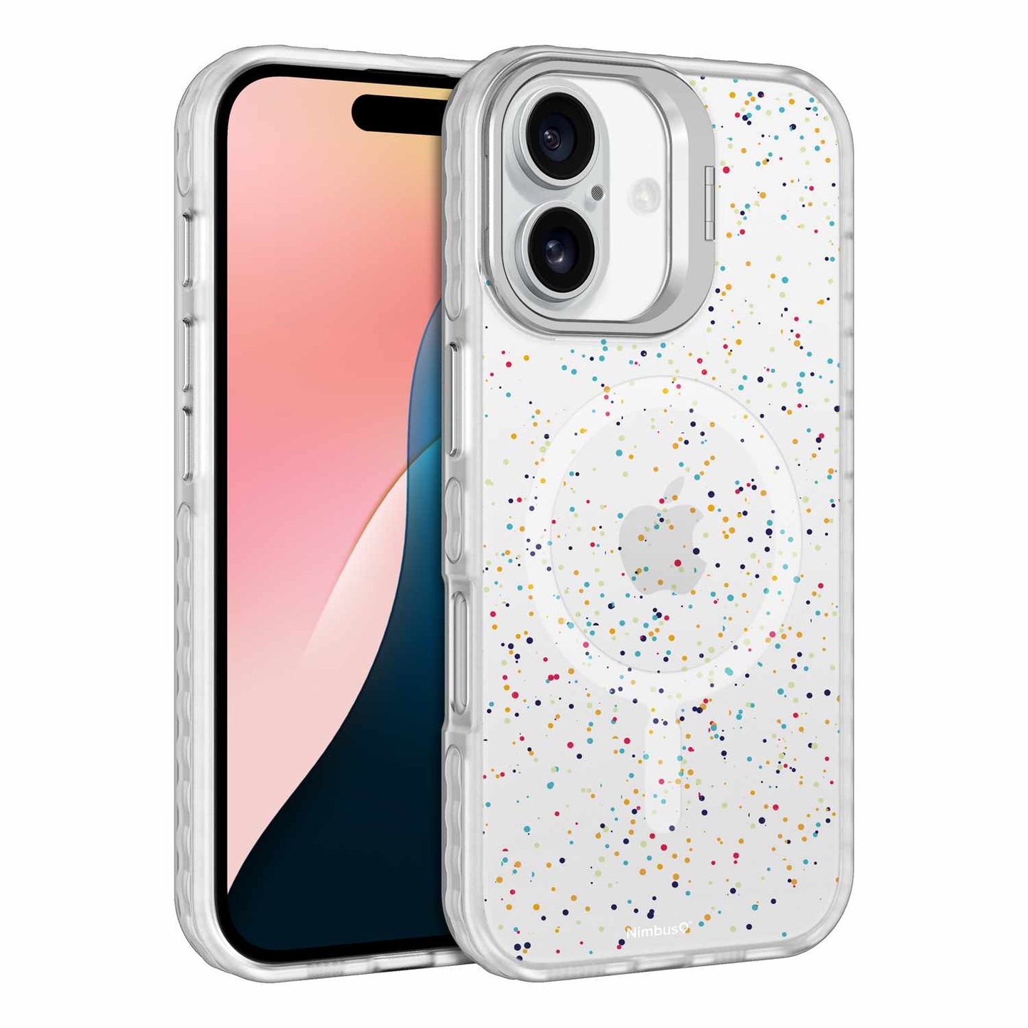 N9S2MSIPH16CNFT Stratus 2 MagSafe Case iPhone 16 Confetti