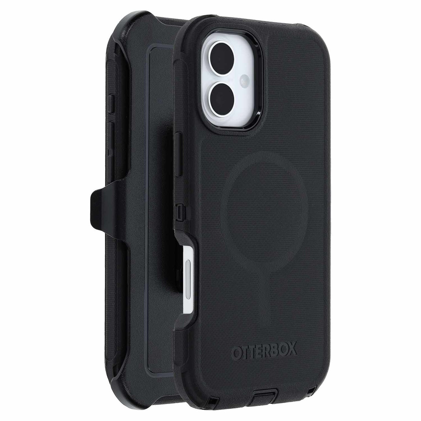 7797228 Defender Pro MagSafe with Holster in Bulk iPhone 16 Plus Black