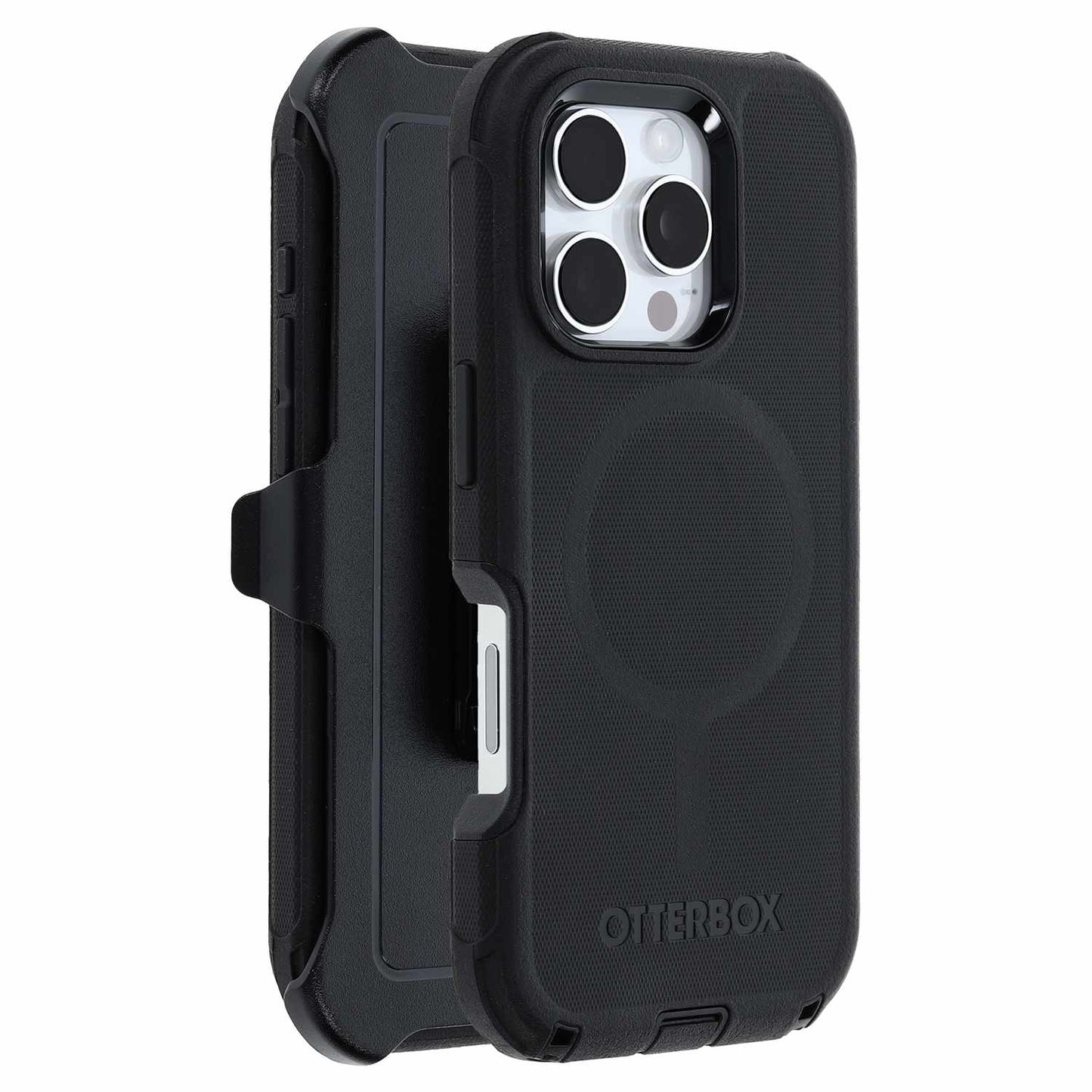 7797230 Defender Pro MagSafe with Holster in Bulk iPhone 16 Pro Black