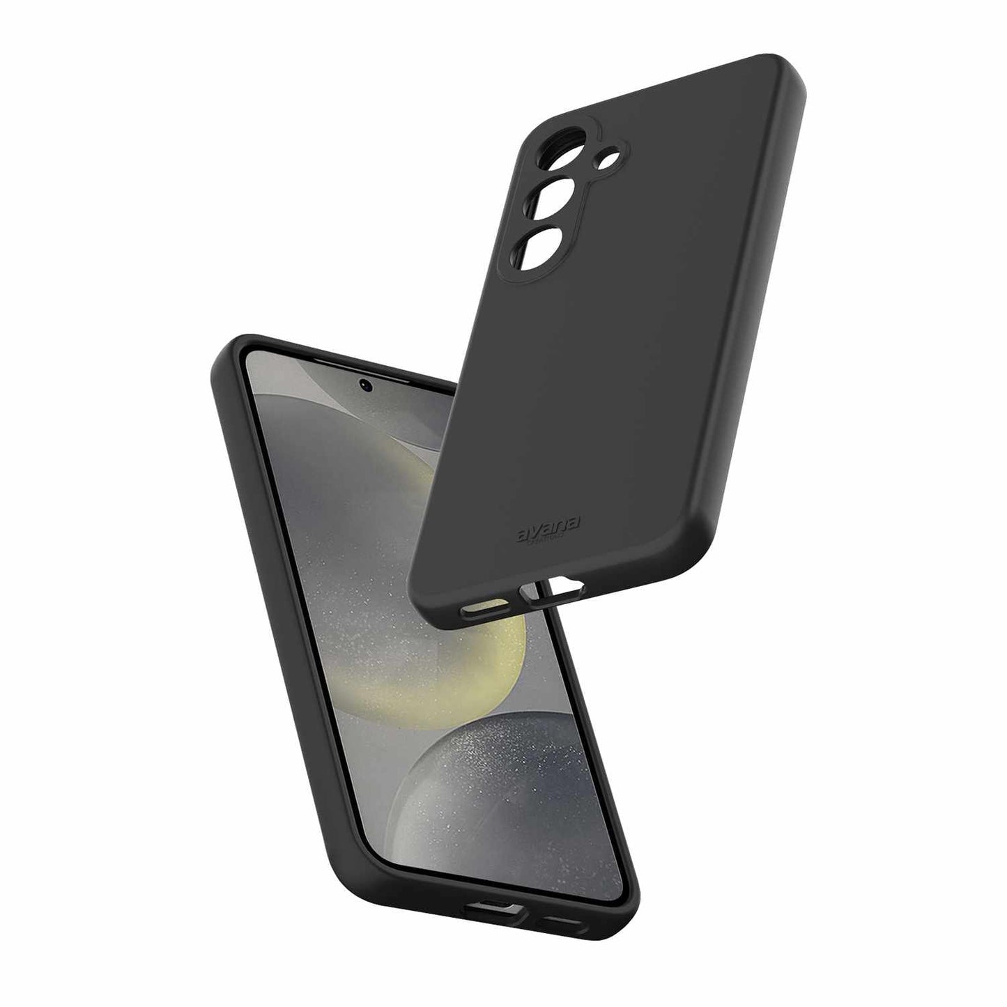 SGZRAVSIKBLCK Velvet Case w/Magnets Galaxy S25 Ash