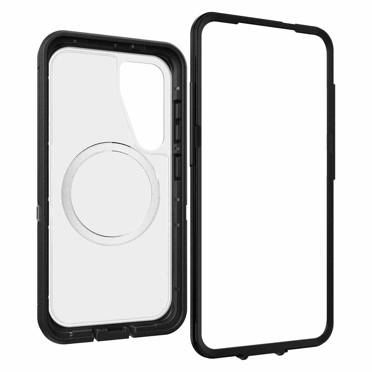 7797637 Defender Pro XT Clear w/Magnets Galaxy S25 Dark Side