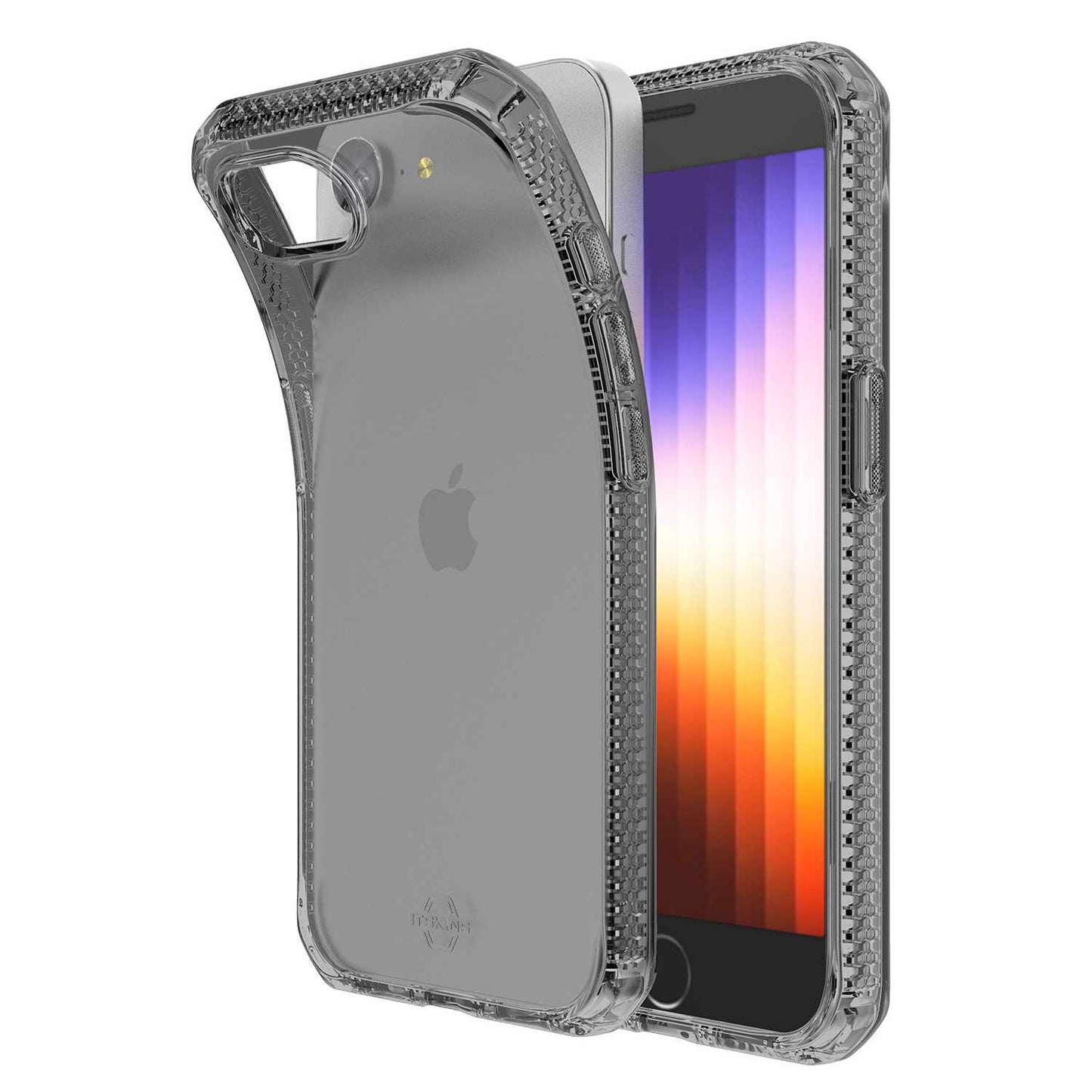 APS4SPECMSMOK Spectrum_R Clear Case iPhone 16e Smoke
