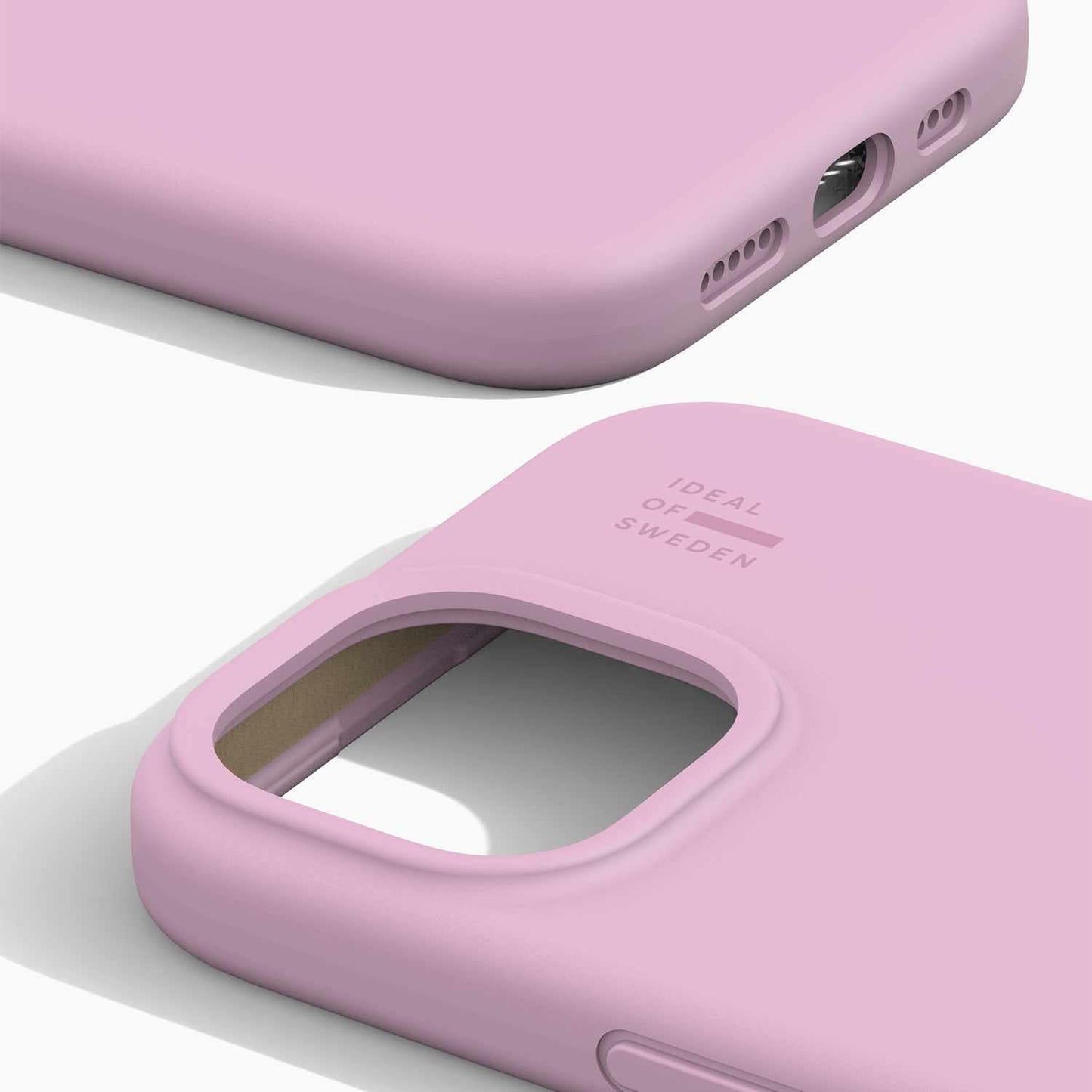 IDSICMSI2361S498 Silicone Case MagSafe iPhone 16e/15/14/13 Bubblegum Pink