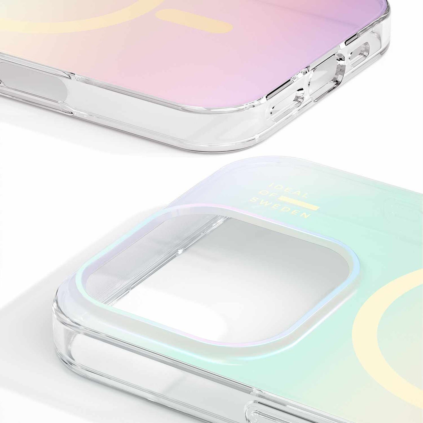 IDCLCMSI2361527 Clear Case Mid MagSafe iPhone 16e/15/14/13 Shimmer