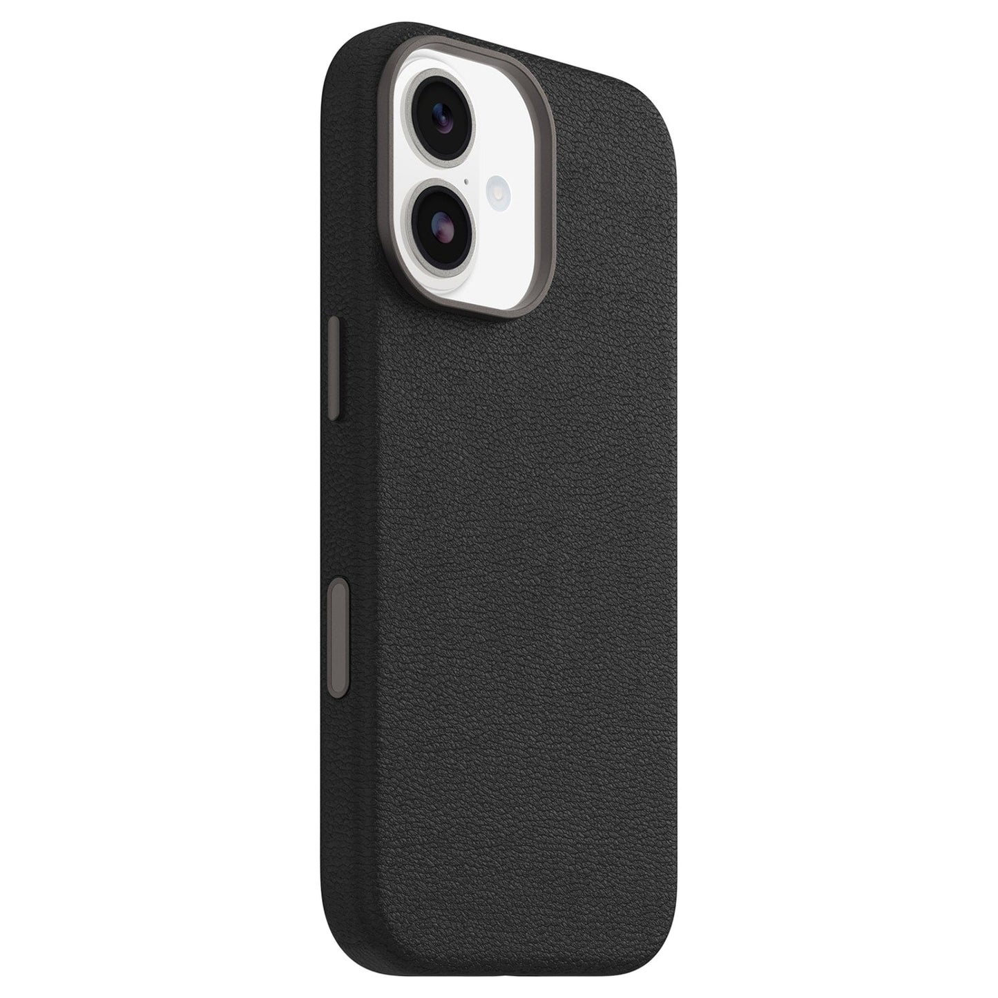 7799012 Symmetry Cactus Leather MagSafe Case w/Camera Control iPhone 17 Noir Ash (Black)