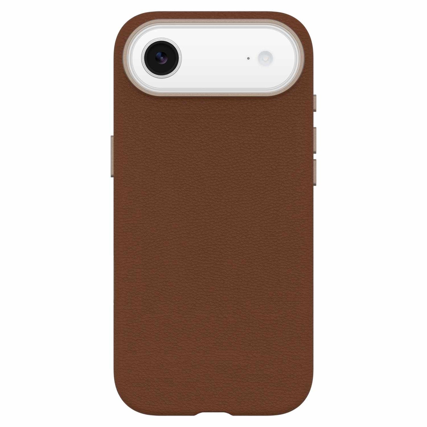 7799032 Symmetry Cactus Leather MagSafe Case w/Camera Control iPhone Air Dessert Saddle (Brown)