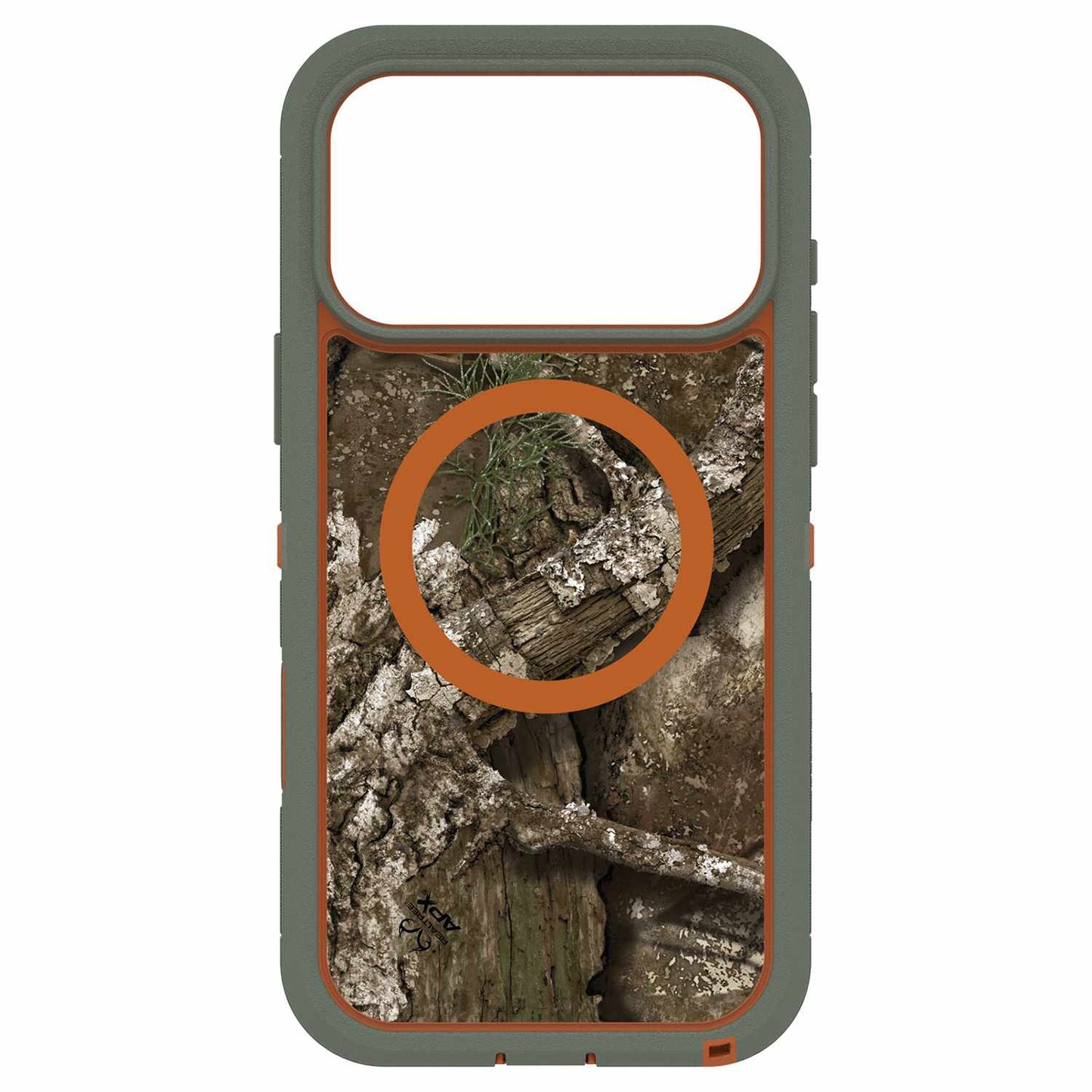 7798437 Defender Pro XT Clear MagSafe Case w/Camera Control iPhone 17 Pro Max Realtree Apx (Green)