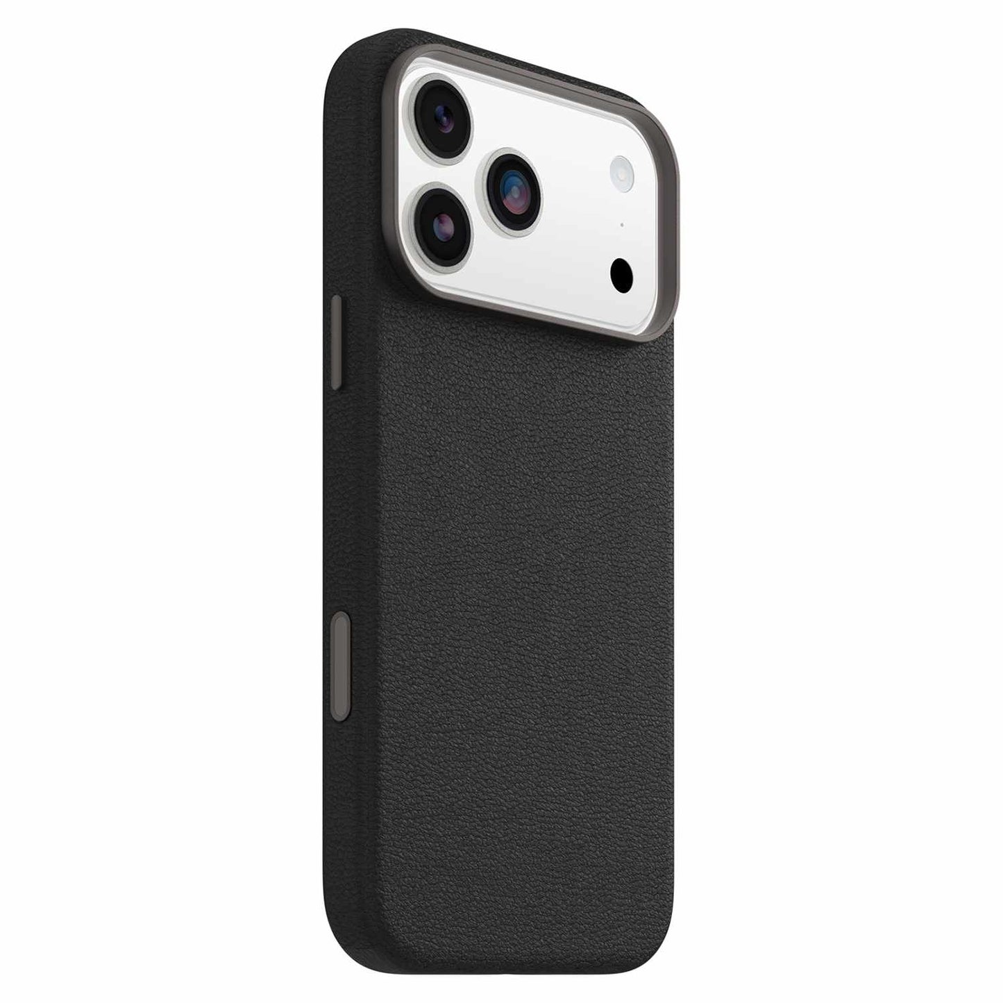 7799060 Symmetry Cactus Leather MagSafe Case w/Camera Control iPhone 17 Pro Max Noir Ash (Black)
