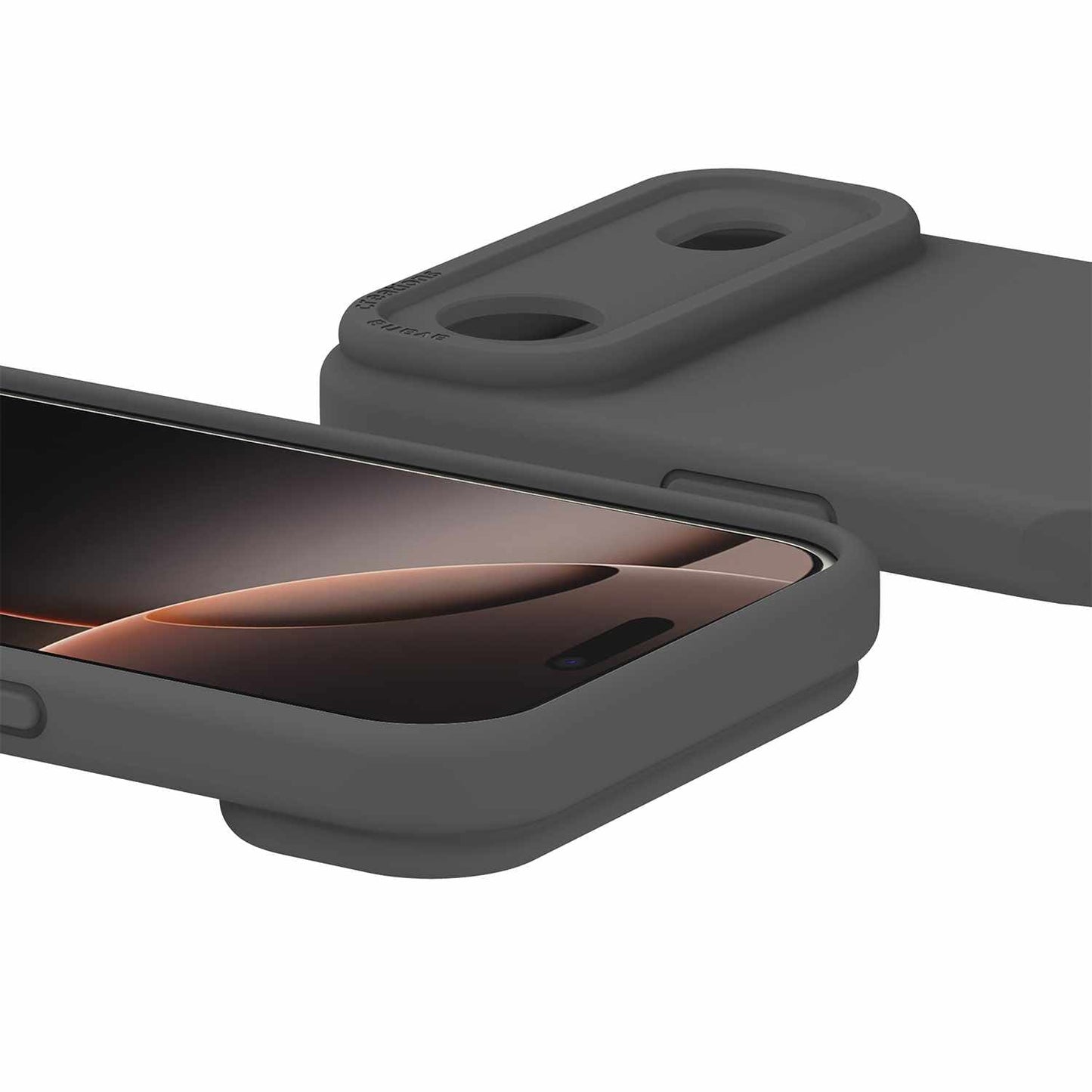 AP7RAVSIKBLCK Velvet MagSafe Case iPhone Air Ash