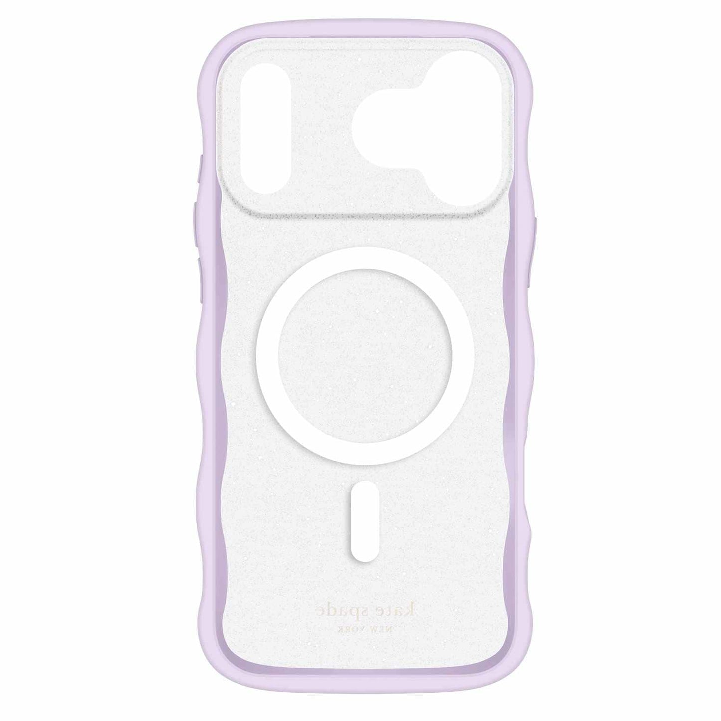 KS057256 Wavy MagSafe Case iPhone 17 Pro Max Opal Glitter