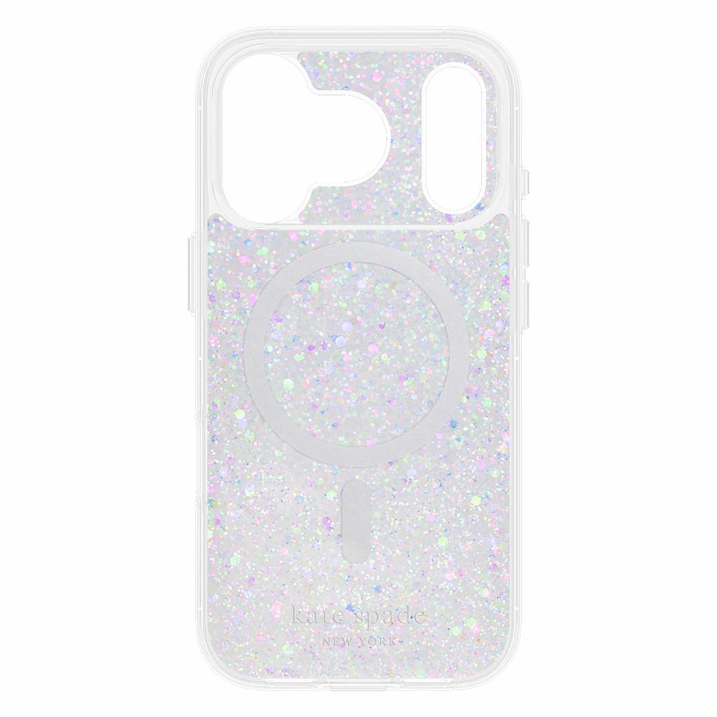 KS057314 Protective MagSafe Case iPhone 17 Pro Chunky Glitter Iridescent