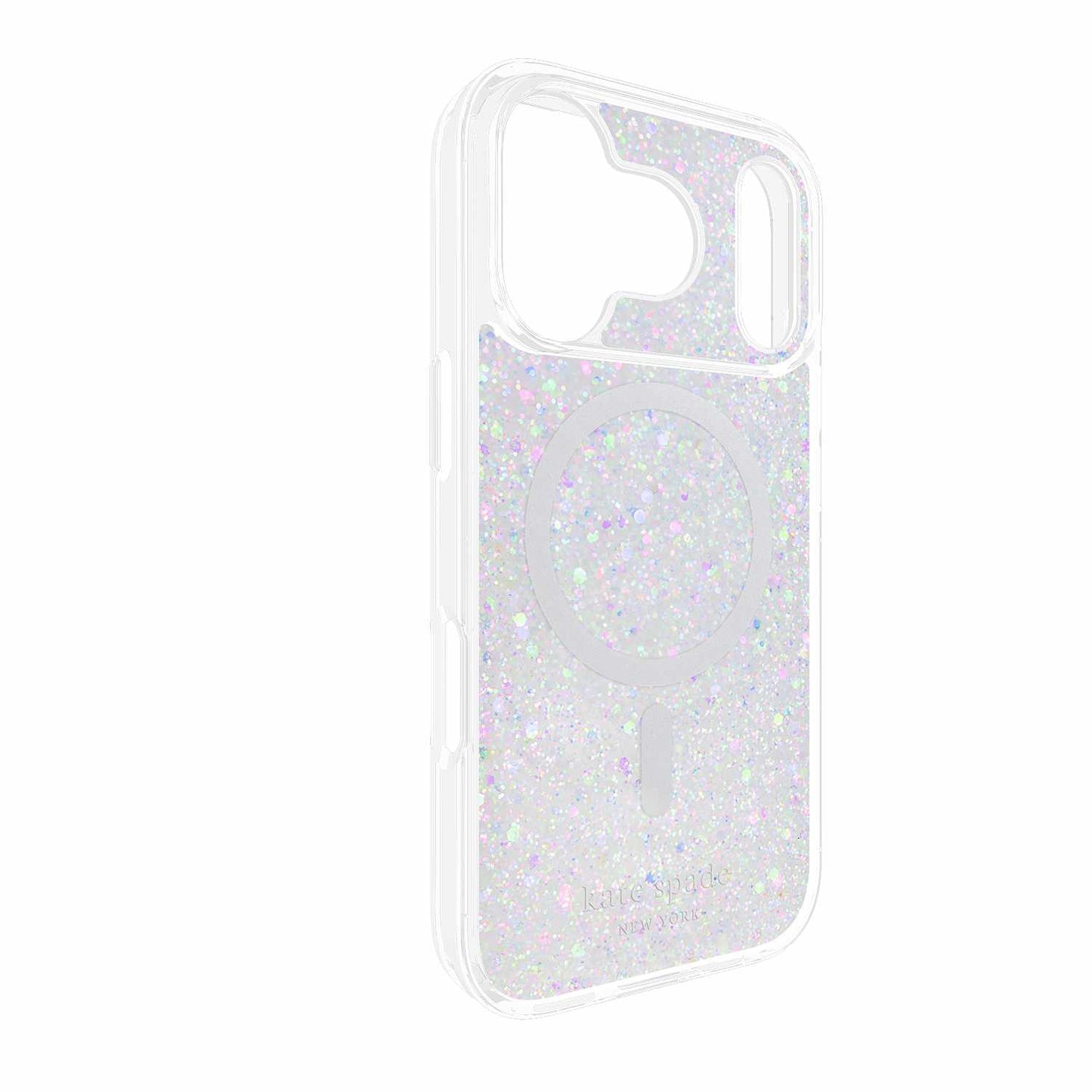 KS057314 Protective MagSafe Case iPhone 17 Pro Chunky Glitter Iridescent