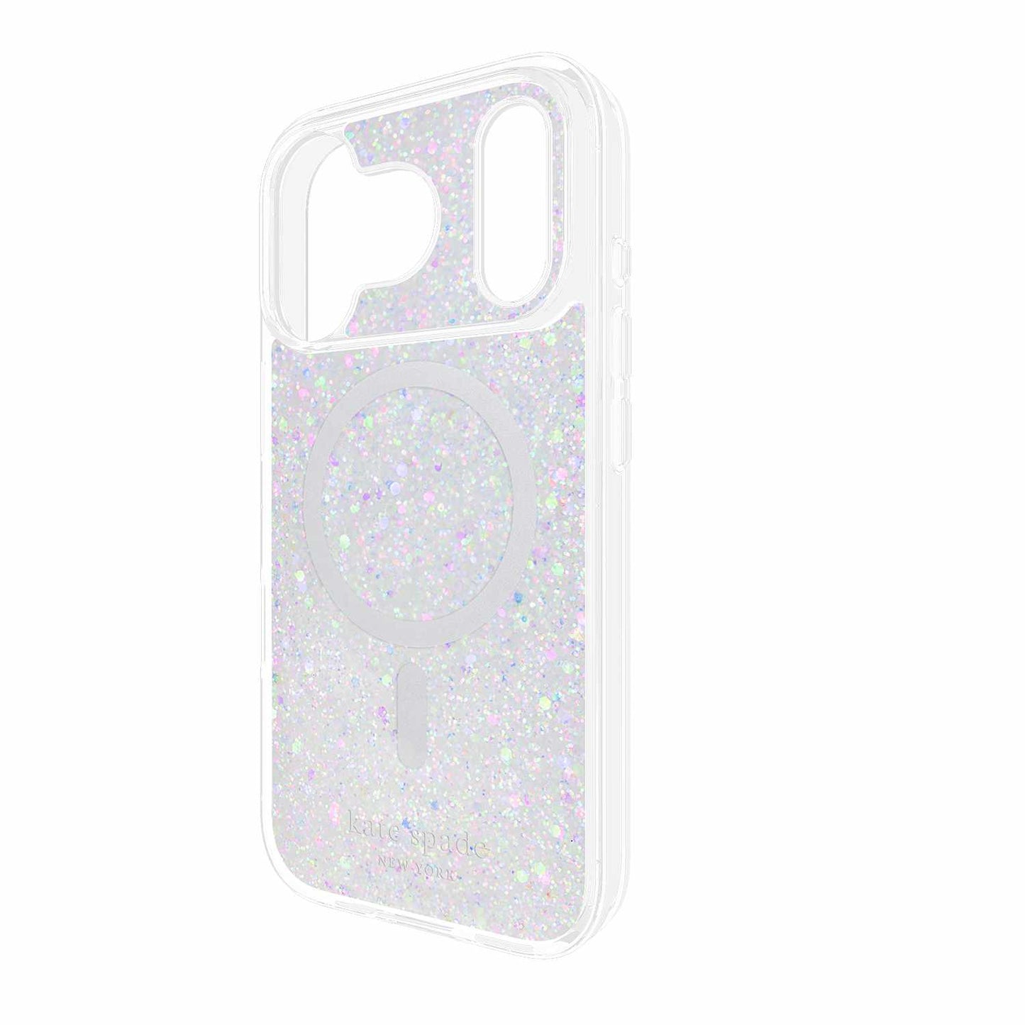 KS057314 Protective MagSafe Case iPhone 17 Pro Chunky Glitter Iridescent