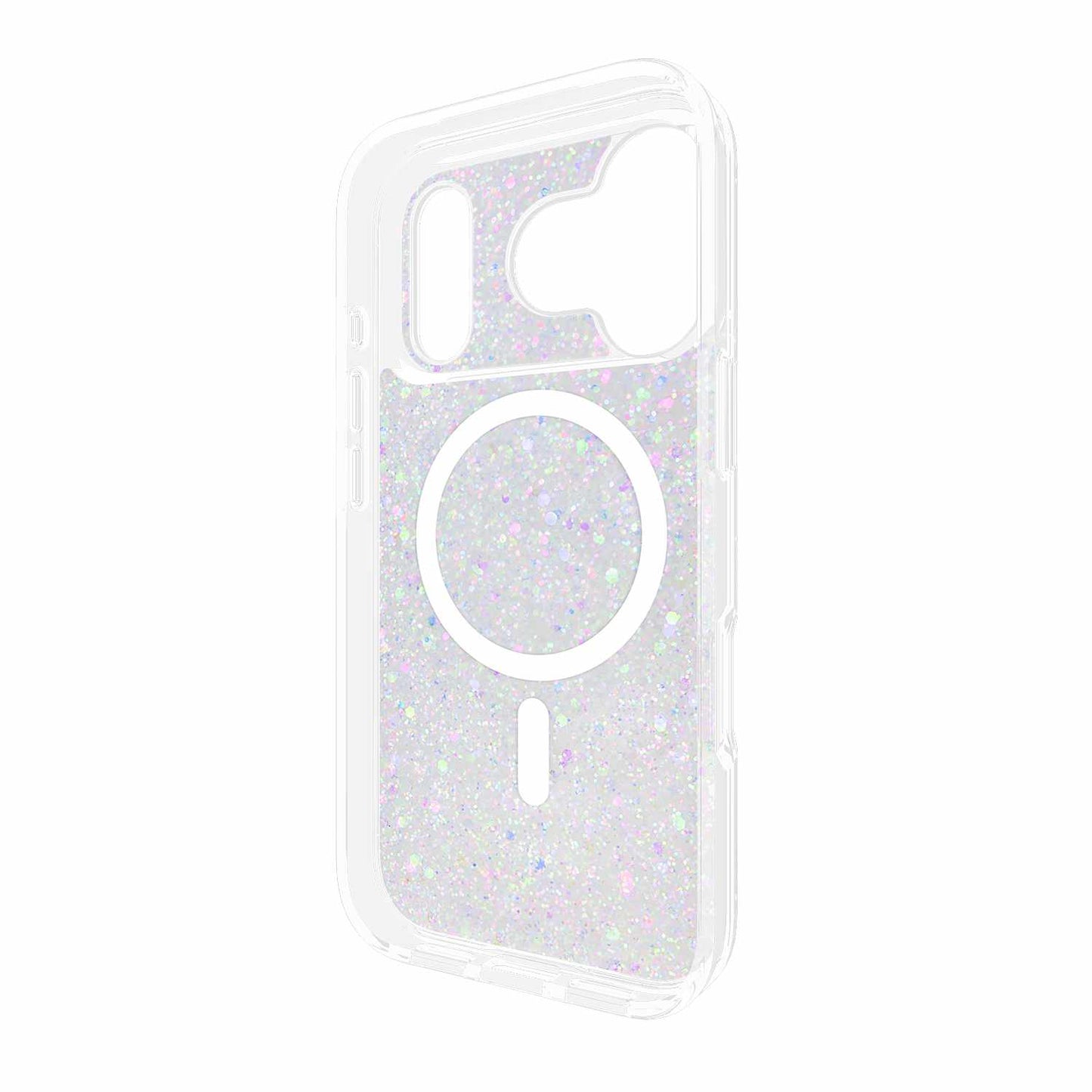 KS057314 Protective MagSafe Case iPhone 17 Pro Chunky Glitter Iridescent