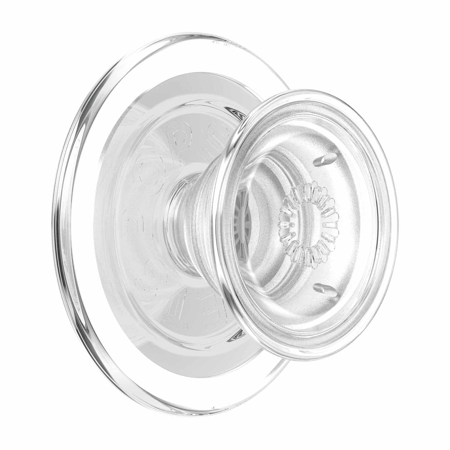 806827 PopGrip For MagSafe Round with Adapter Ring Clear