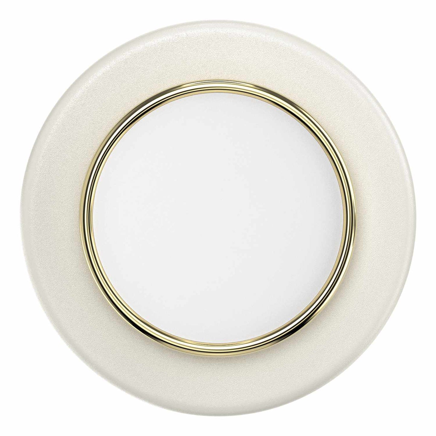 808938 PopGrip For MagSafe Round with Adapter Ring Coconut Creme