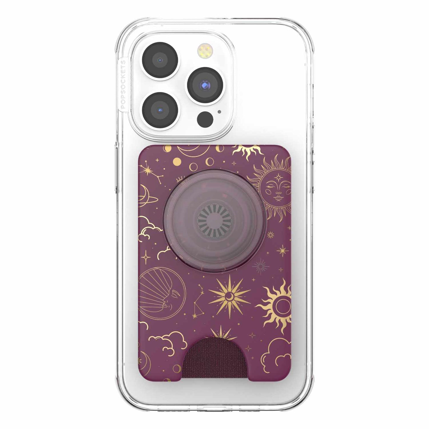 807359 PopWallet+ For MagSafe with Adapter Celestial Mauve