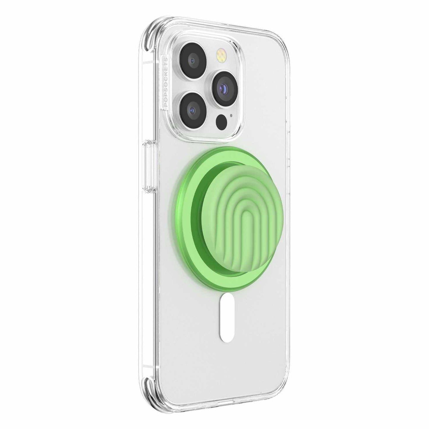 808927 PopGrip for MagSafe Round with Adapter Ring PopOut Curves Matcha Dew