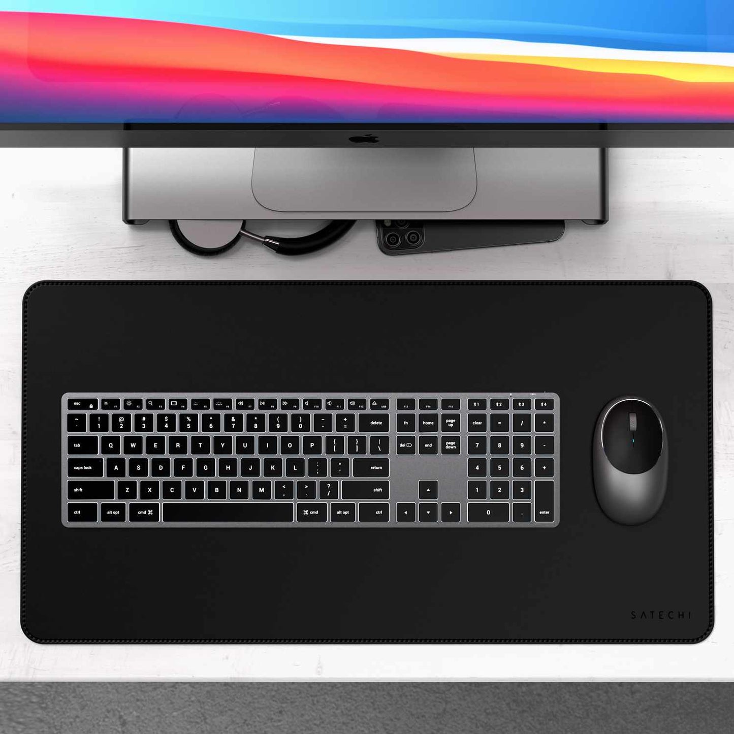STBTSX3M Slim X3 Backlit Bluetooth Keyboard Space Gray