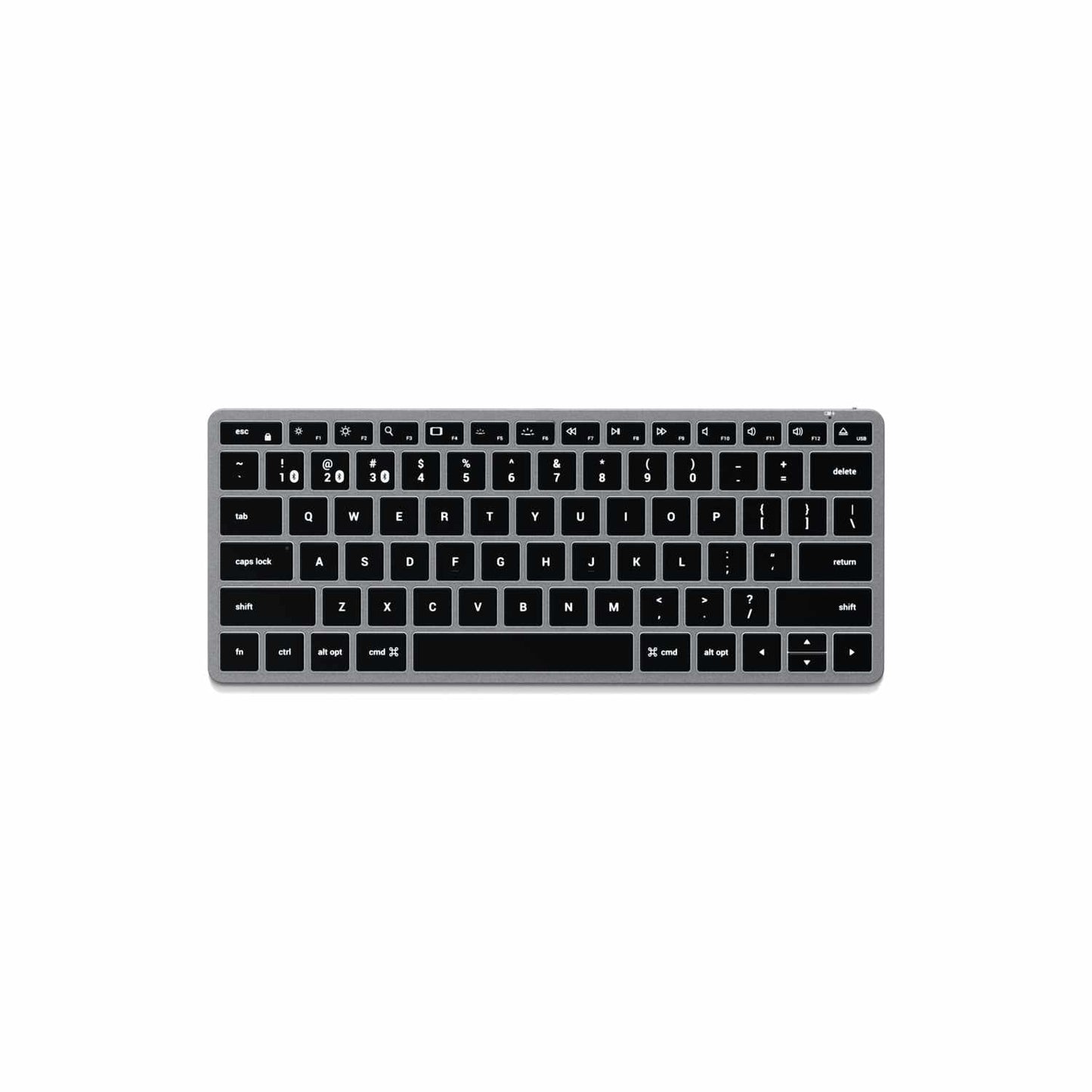 STBTSX1M Slim X1 Backlit Bluetooth Keyboard Space Gray