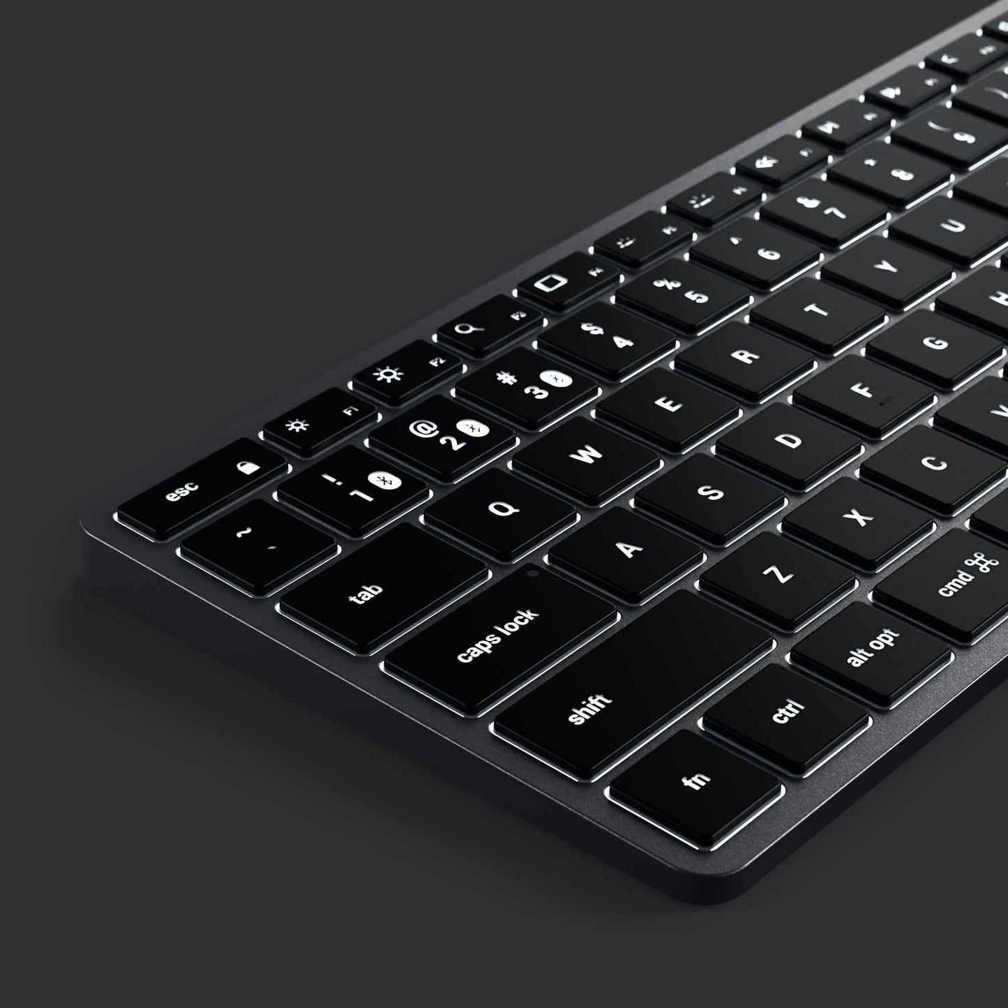 STBTSX1M Slim X1 Backlit Bluetooth Keyboard Space Gray