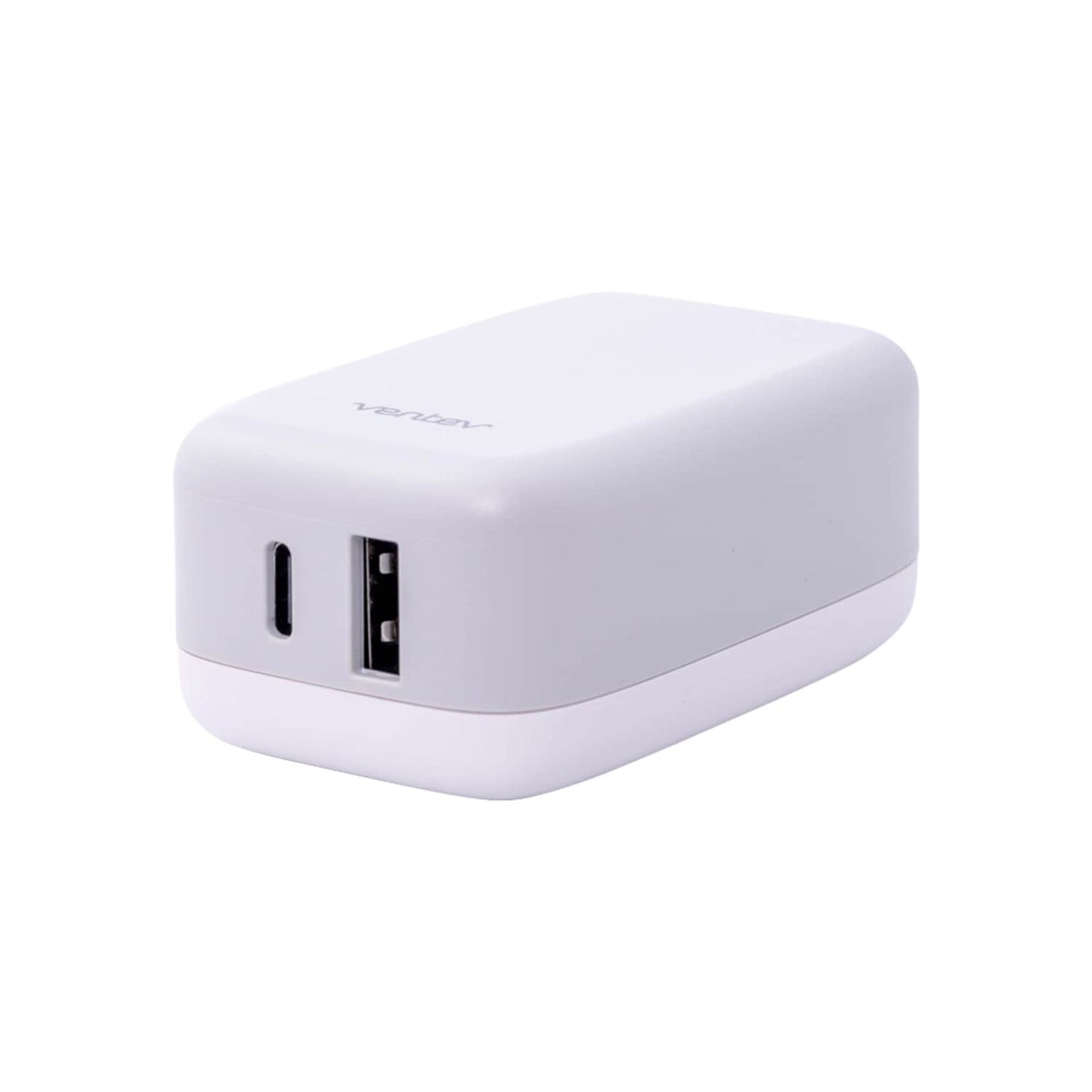 WC27HD252207 Wall Charger USB-C and USB-A Ports 27W White